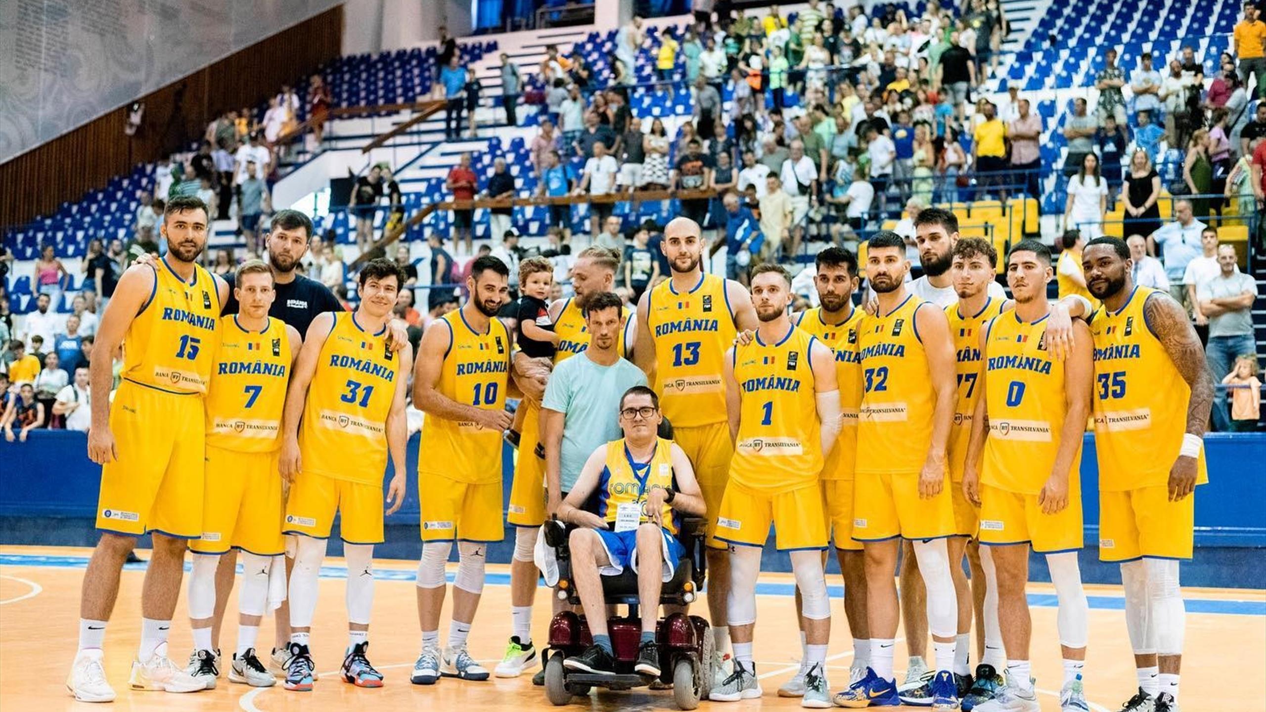România, în a doua fază a precalificărilor pentru Eurobasket 2025