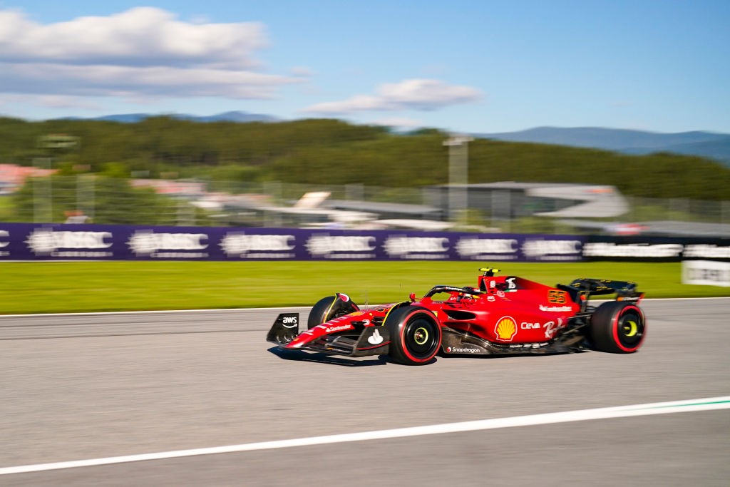 Carlos Sainz (Ferrari) au Grand Prix d'Autriche 2022