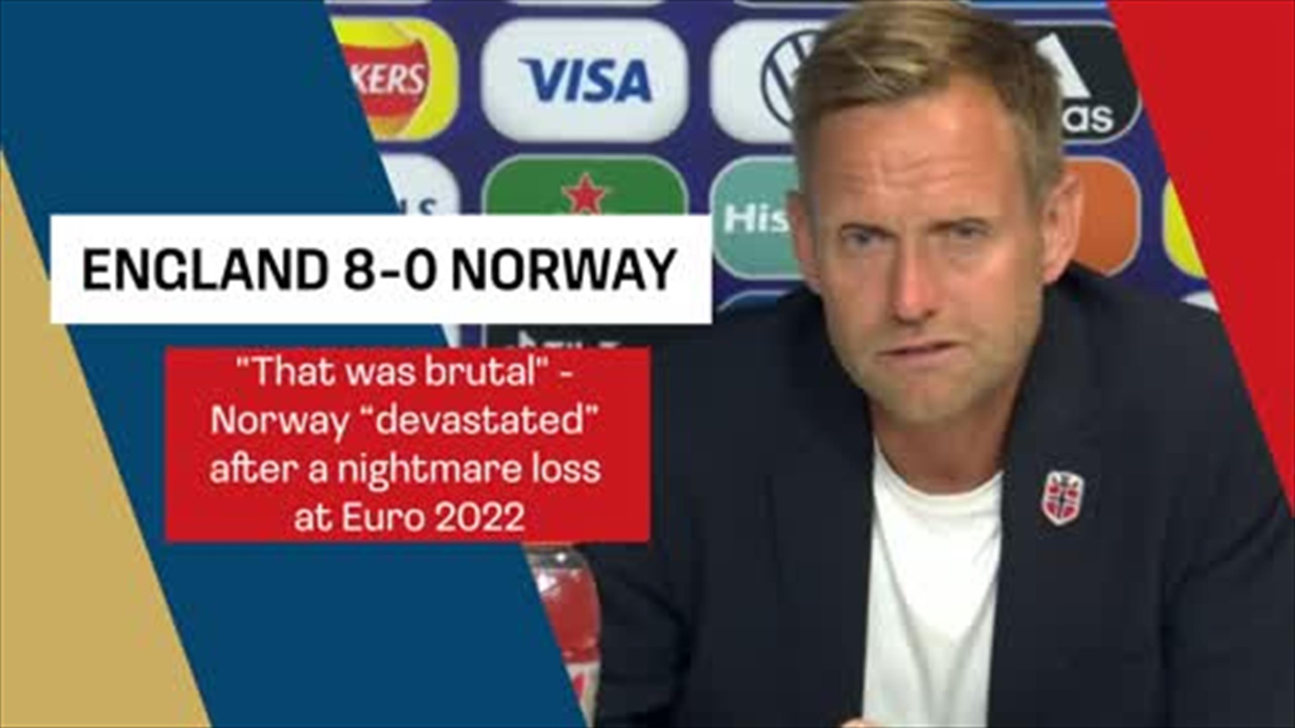 ‘That was brutal’ Norway lost for words in reaction to 80 loss to