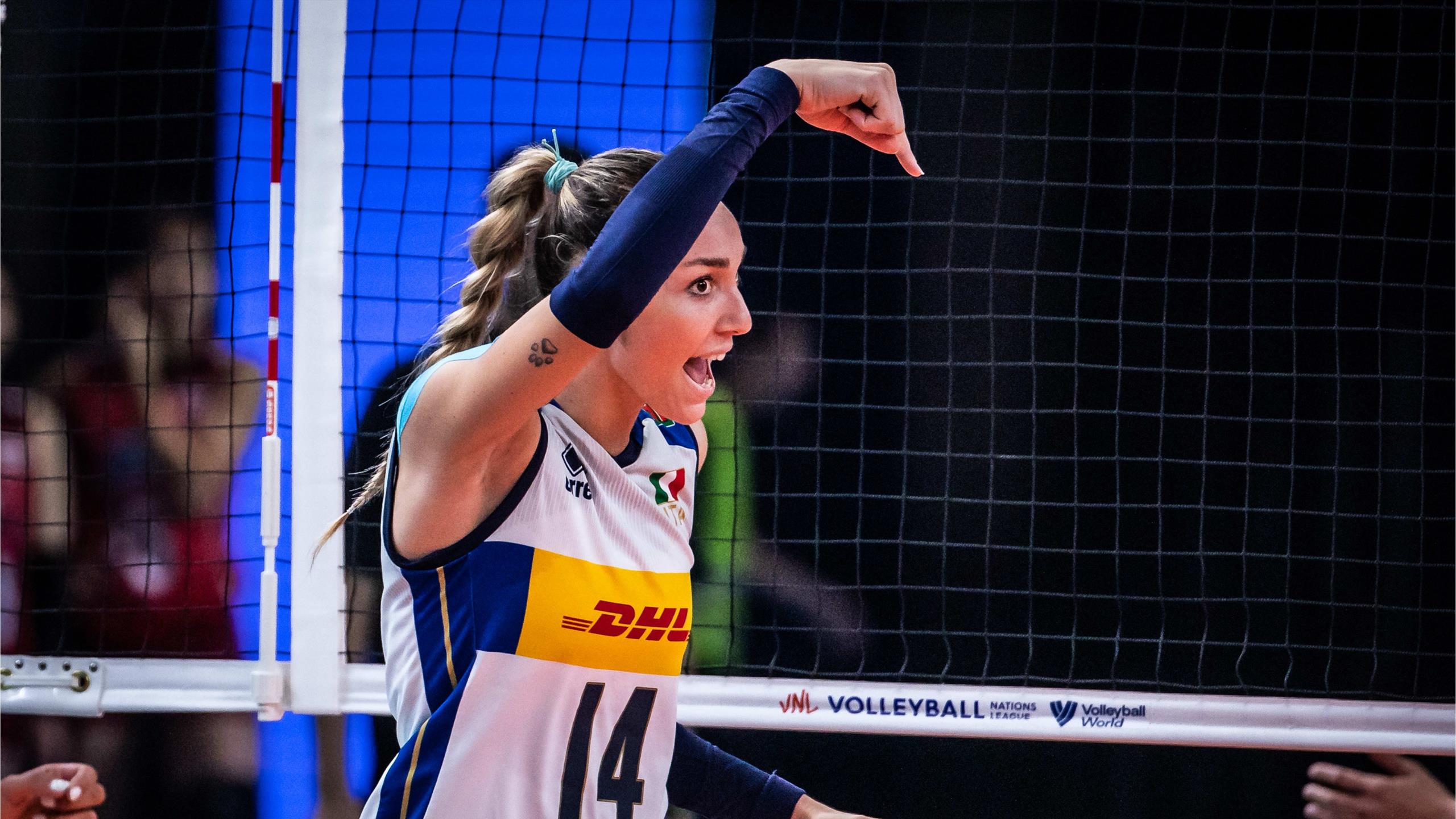 Pallavolo ItaliaCina, quarti di finale di VNL quando e dove vederla