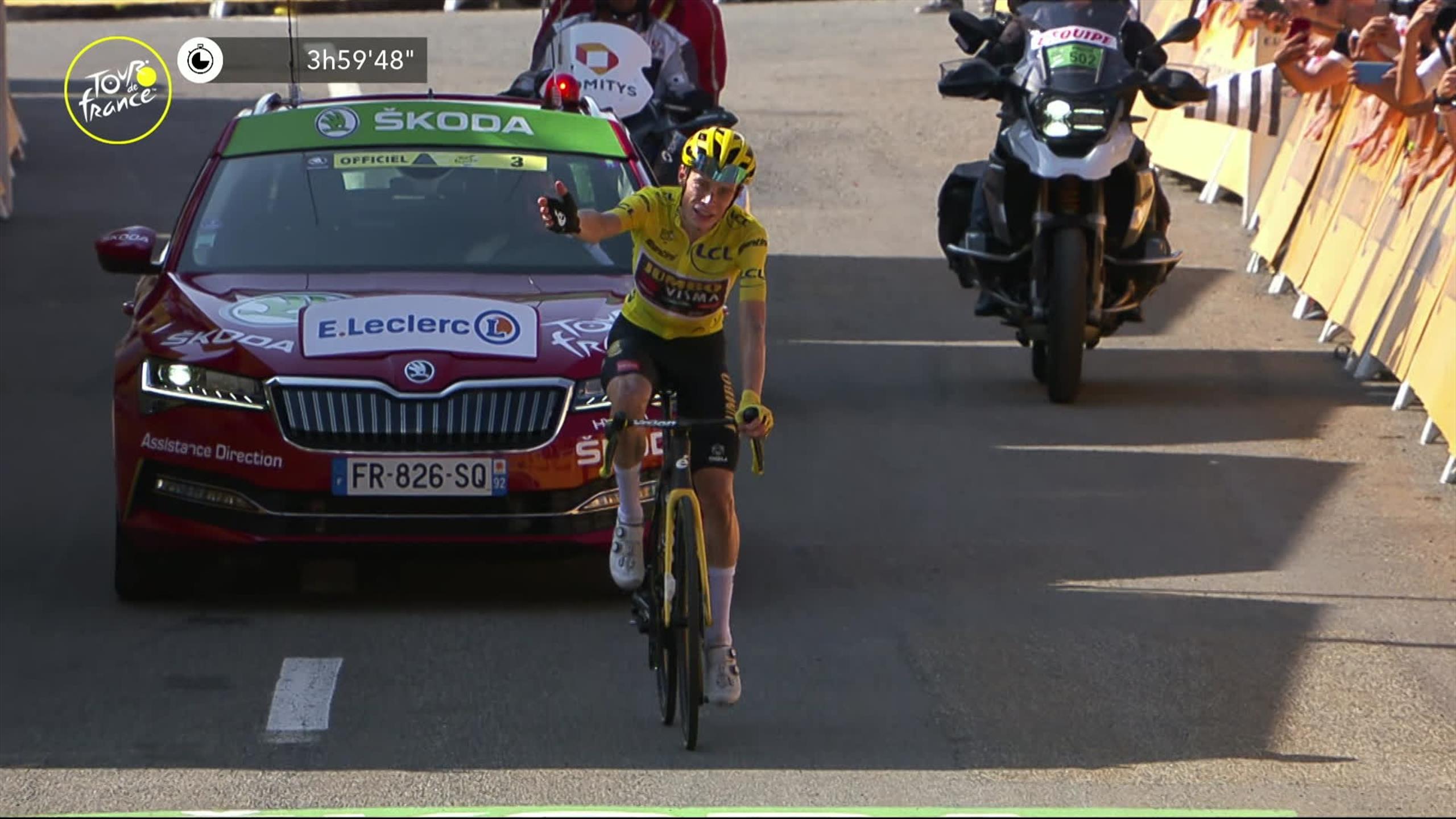 Tour de France 2022 Jonas Vingegaard wins Stage 18 in Pyrenees as