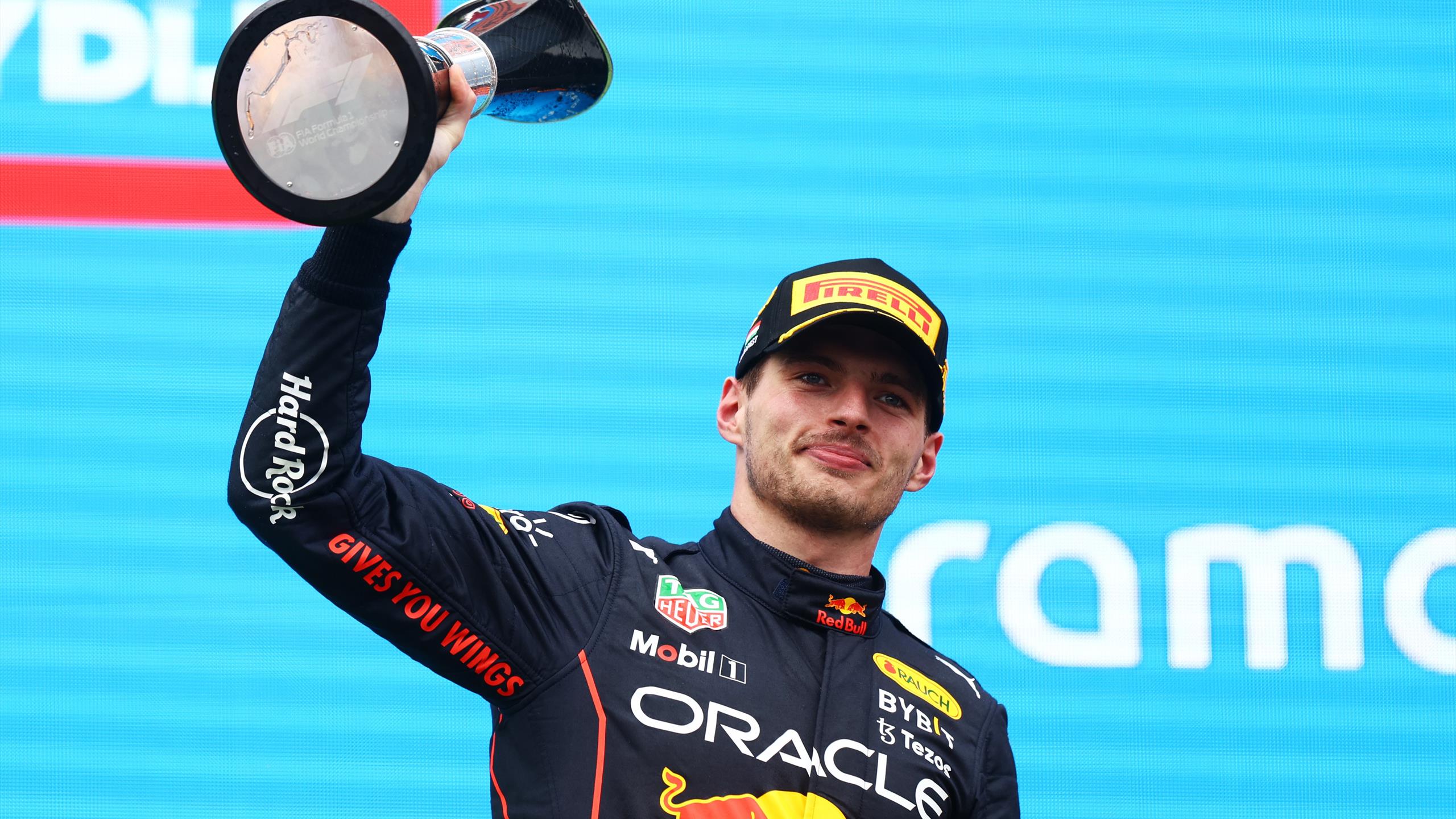 'Crazy race' - Max Verstappen happy with shock win in Hungary, Lewis ...