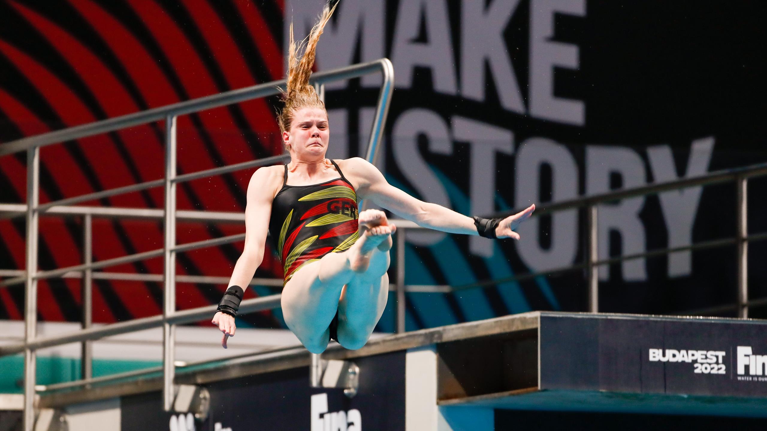 SchwimmEM in Rom Christina Wassen gewinnt Bronze vom Turm zweite