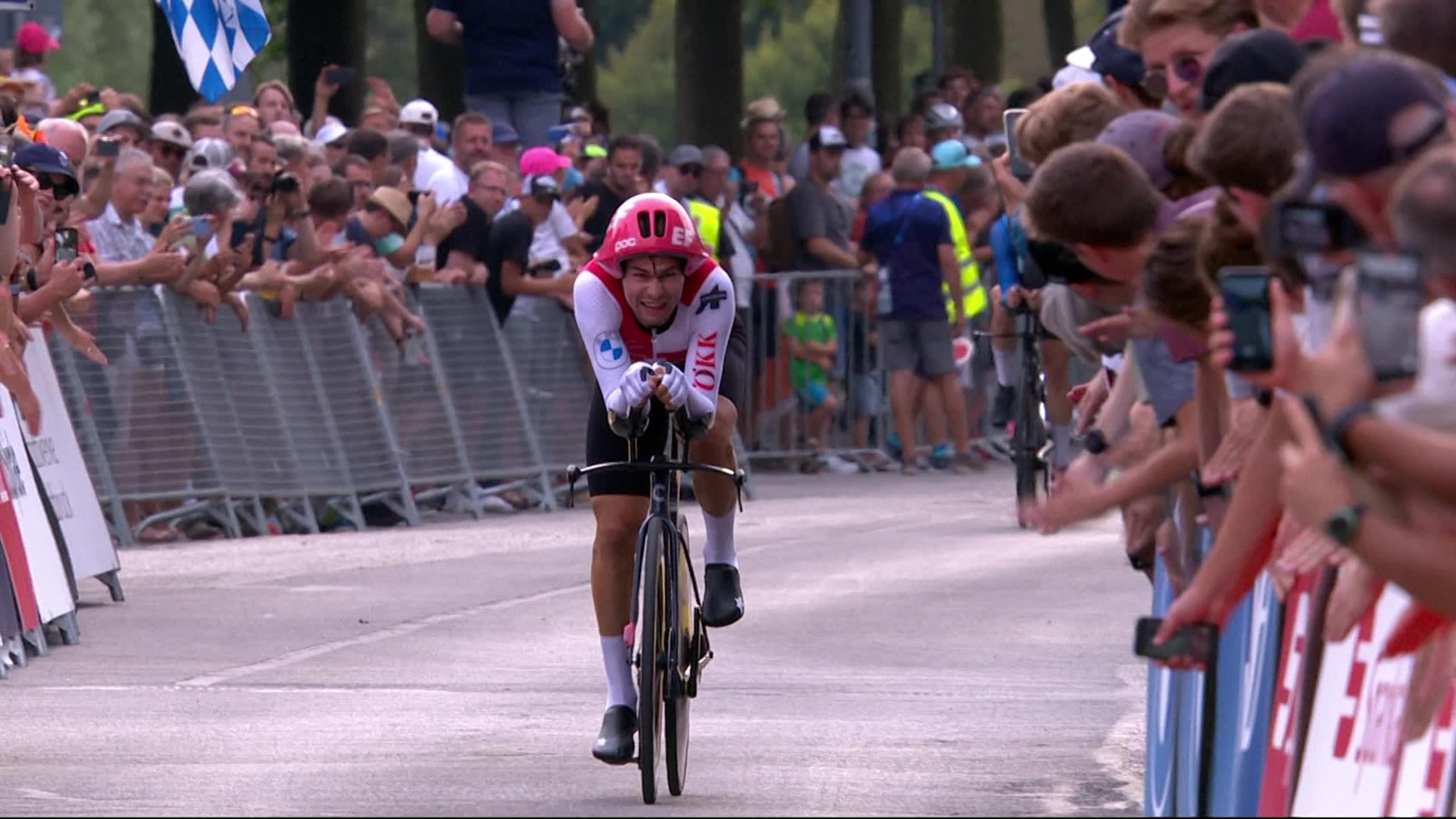 Ciclismo, Europei 2022, cronometro maschile Ultimo km da paura