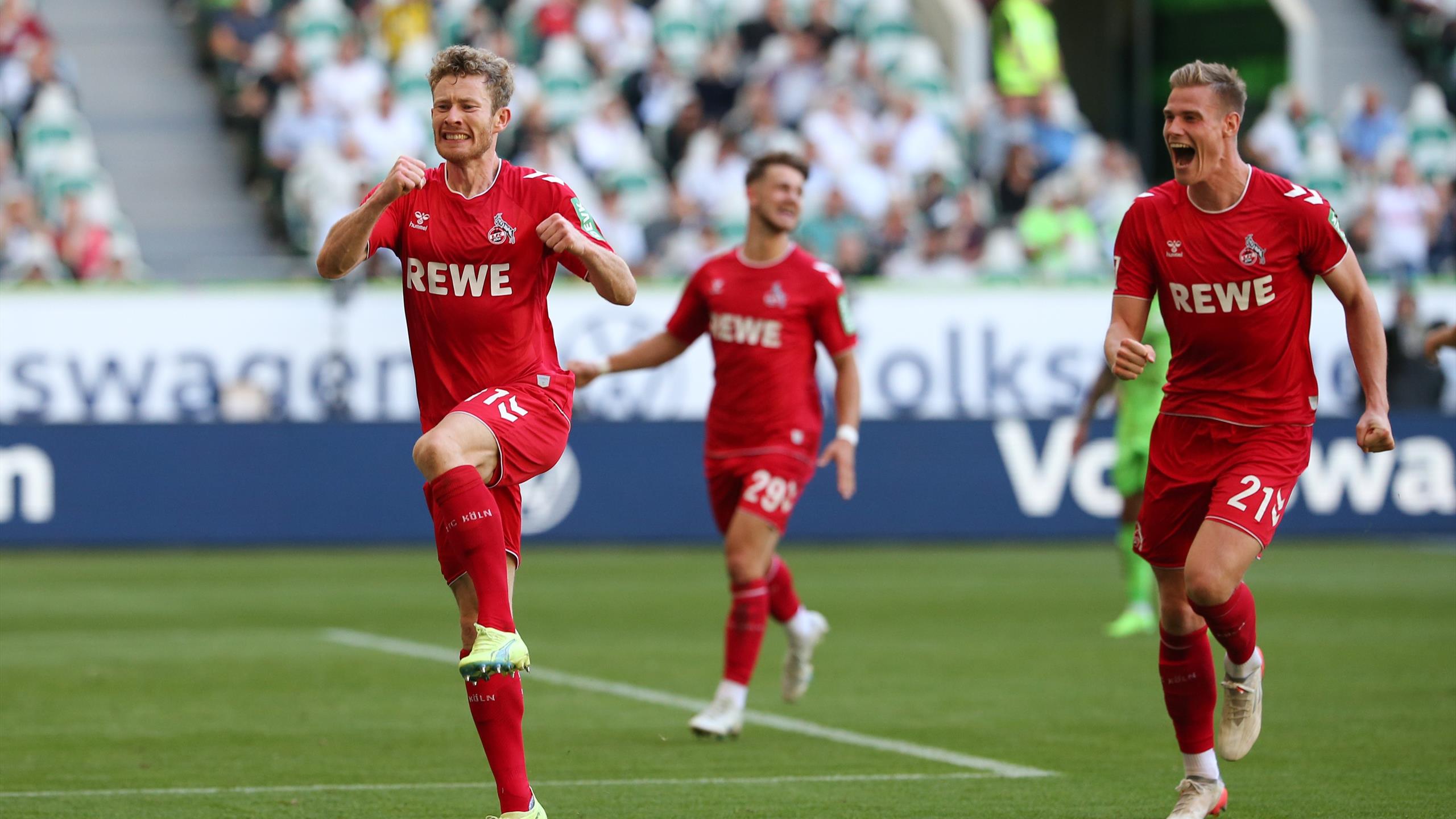 Bundesliga 1. FC Köln gewinnt gegen den VfL Wolfsburg deutlich Wölfe weiter ohne Sieg Eurosport Bundesliga 1. FC Köln gewinnt gegen den VfL Wolfsburg deutlich Wölfe weiter ohne Sieg Eurosport