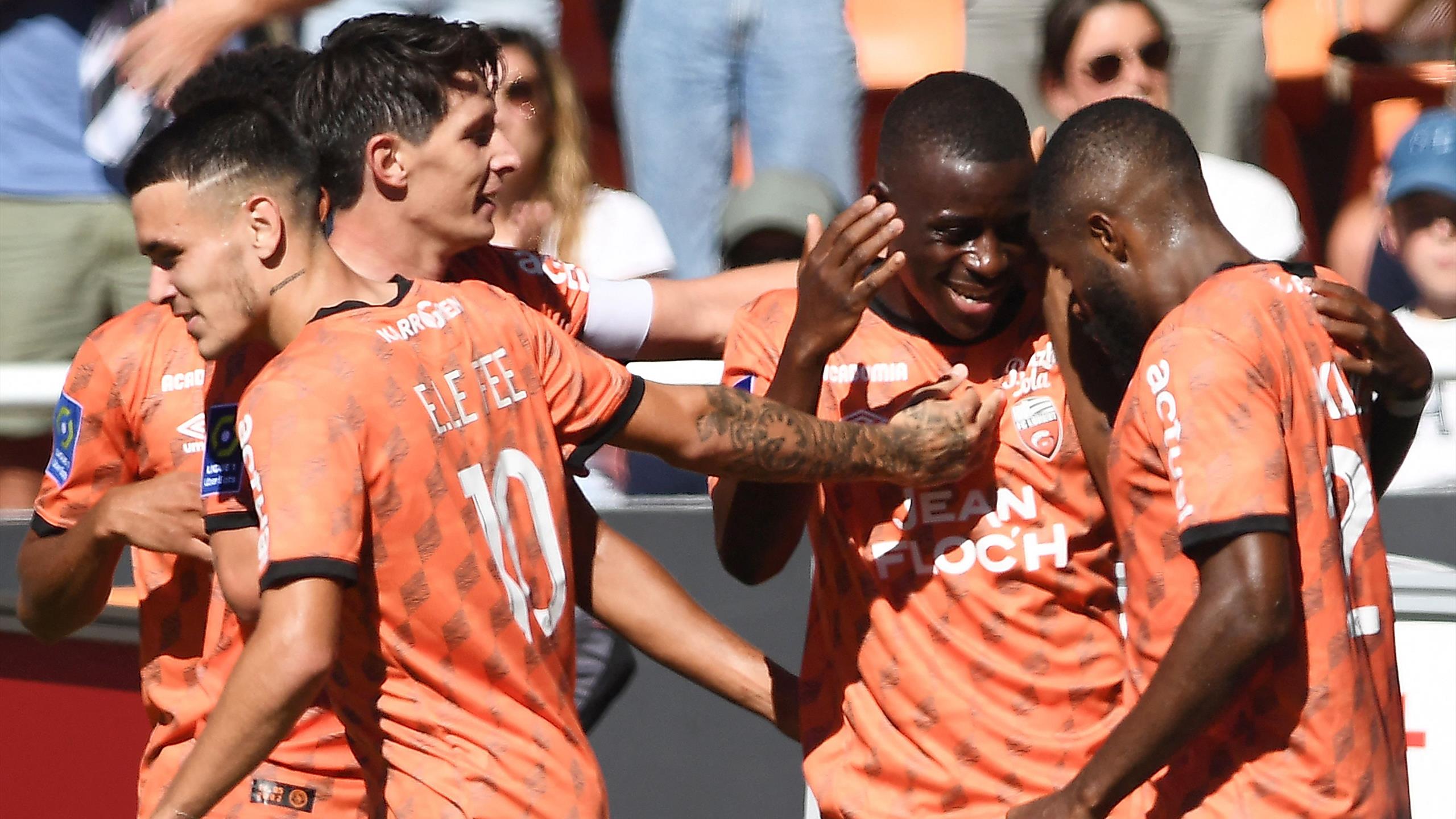 Ligue 1, jornada 7: Lorient vence al Nantes (3-2) y mantiene contacto con PSG y OM, Niza, Angers y Toulouse ganan