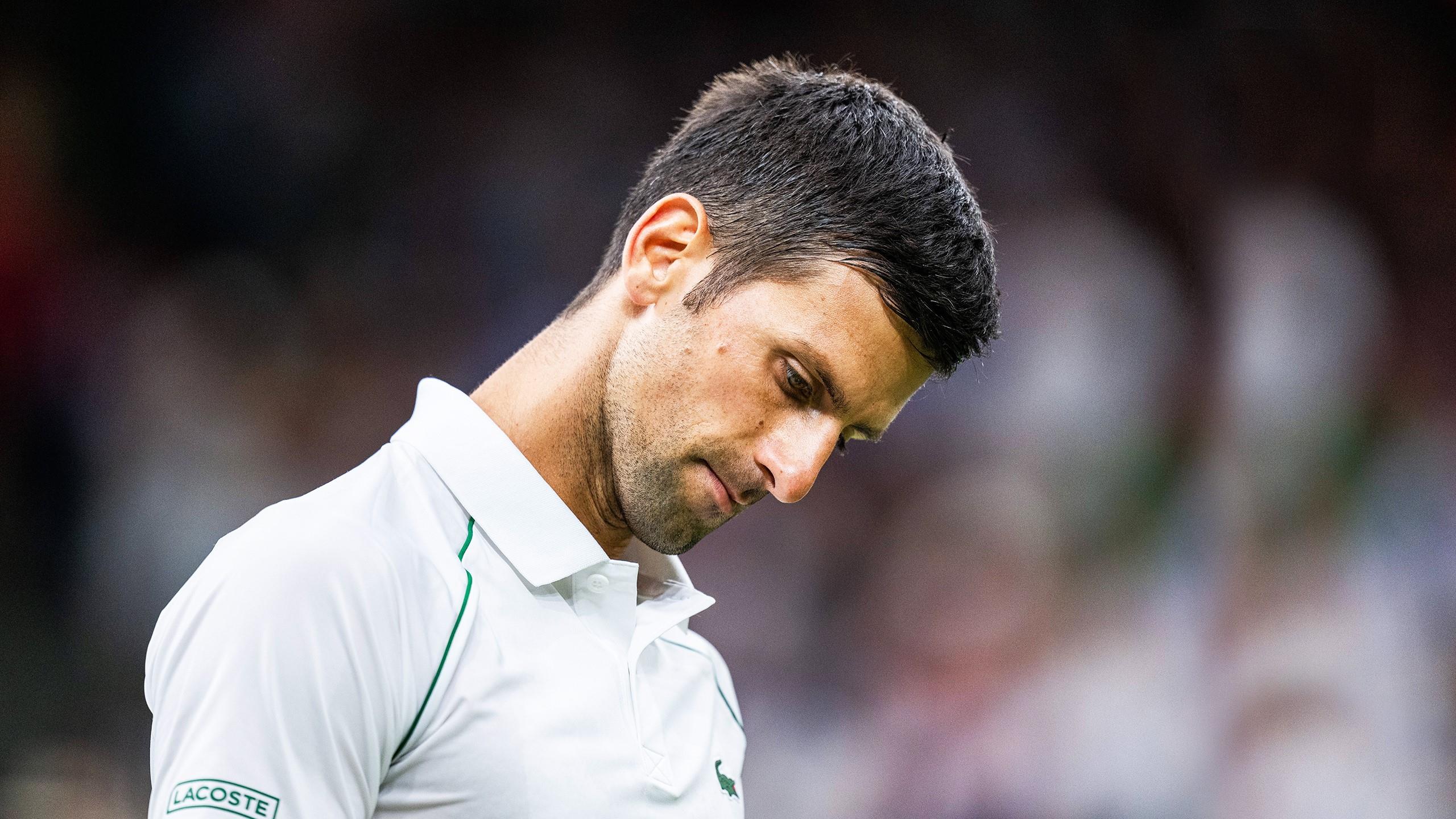 Novak Djokovic in trügerischer Sicherheit verpasst der Superstar die