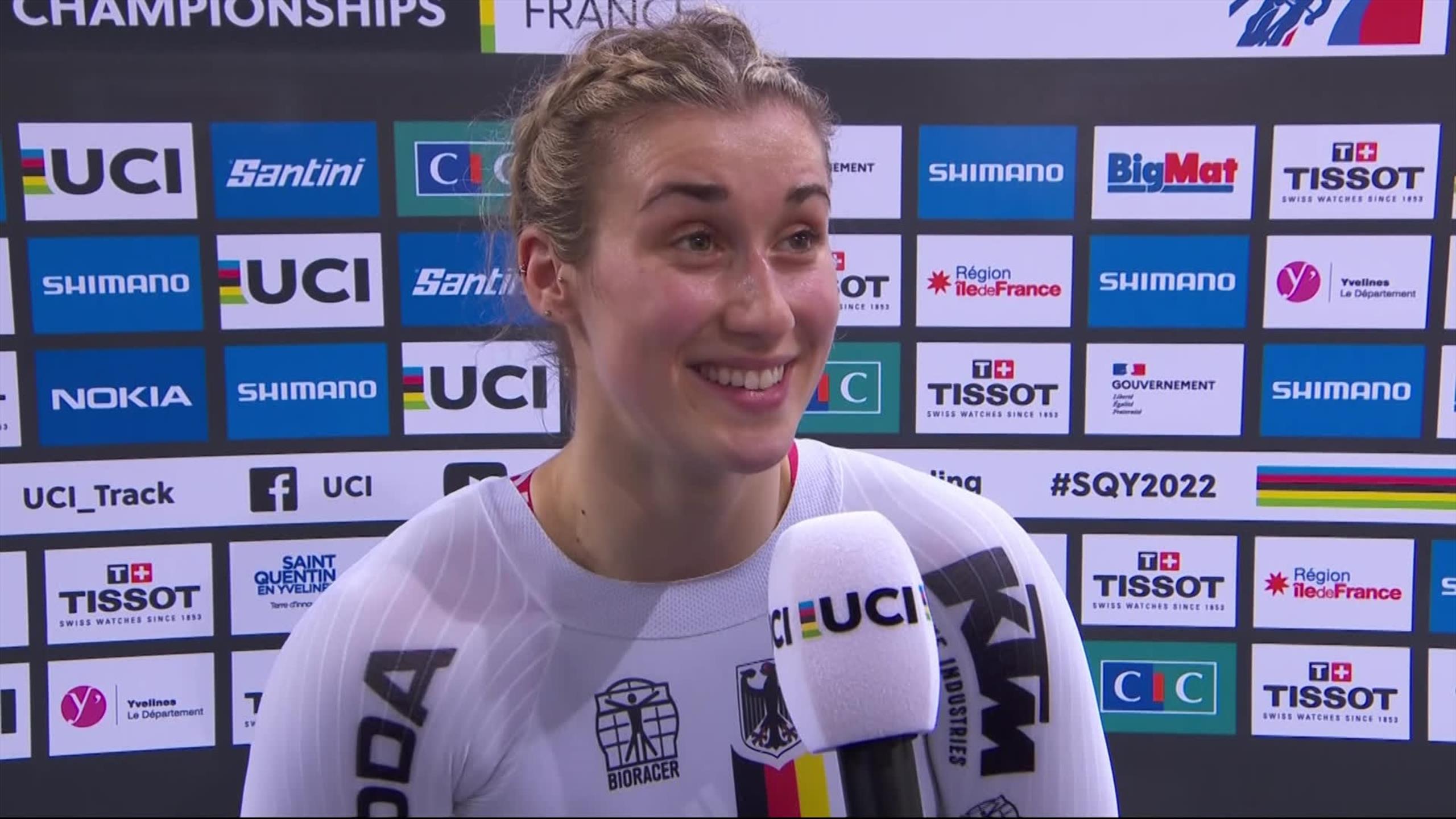 Bahnrad-WM 2022 - Pauline Grabosch baff nach WM-Coup mit Weltrekord