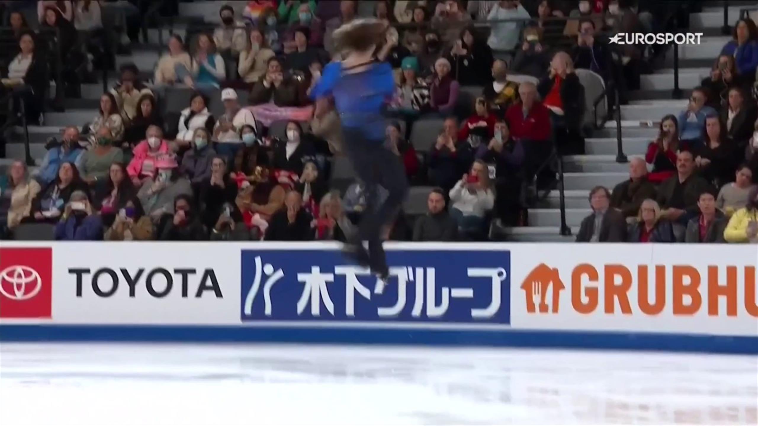 ‘Just amazing’ Ilia Malinin lands first quadruple Axel at an ISU