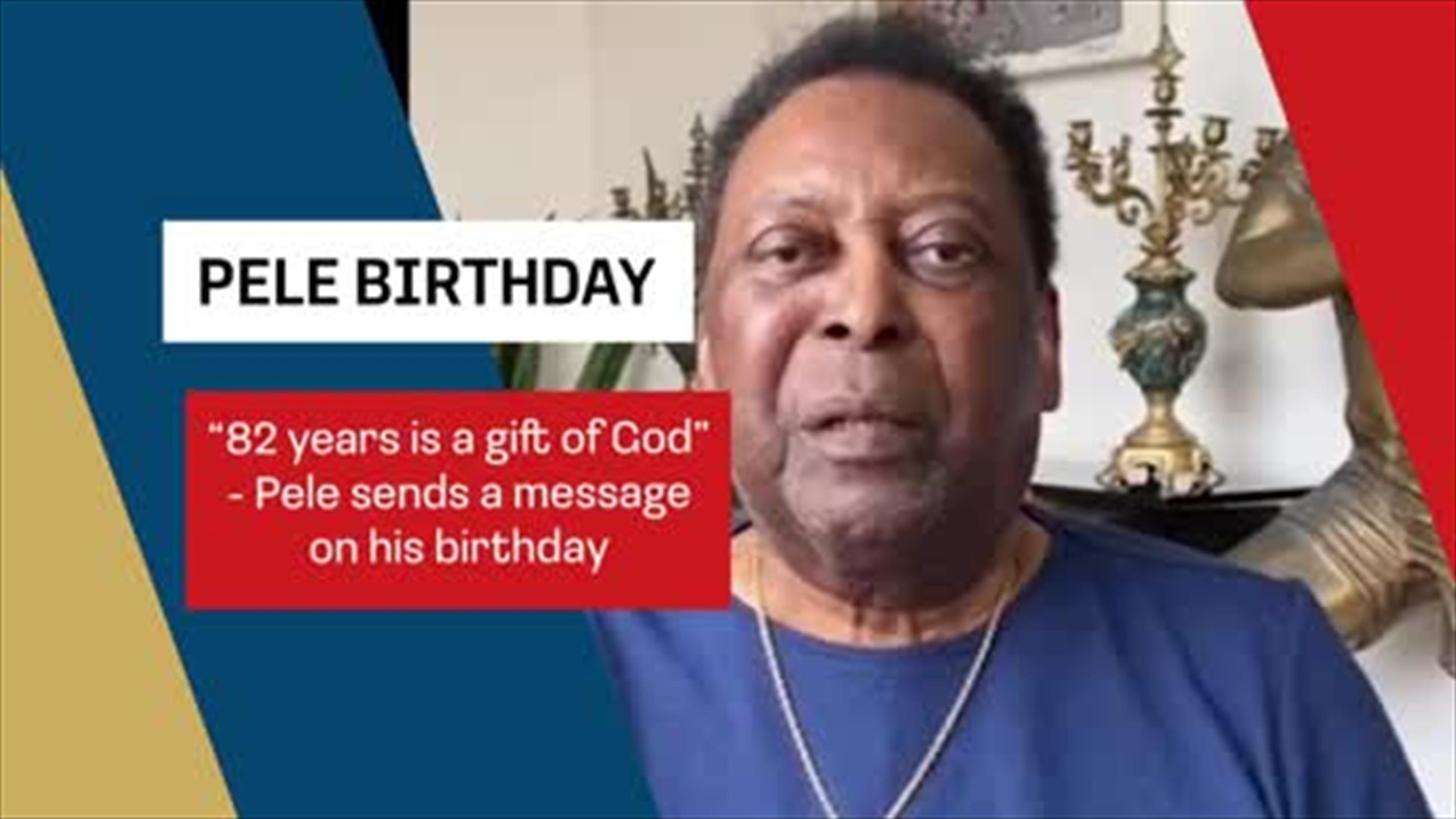 “Another 82 years is fine” - Pele celebrates his birthday - Football