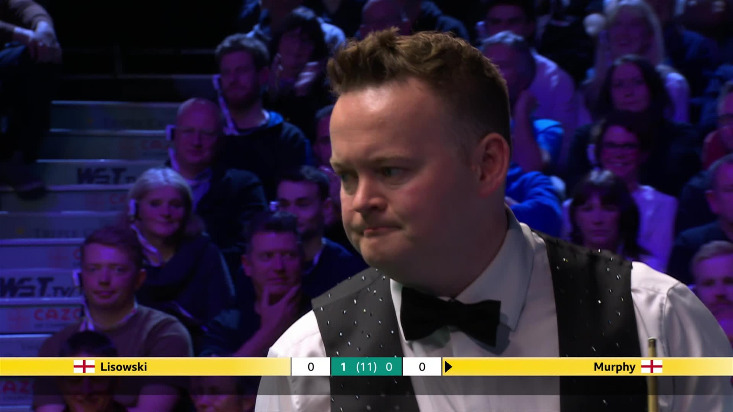 UK Championship Shaun Murphy produces an outrageous fluke in second frame of quarterfinal