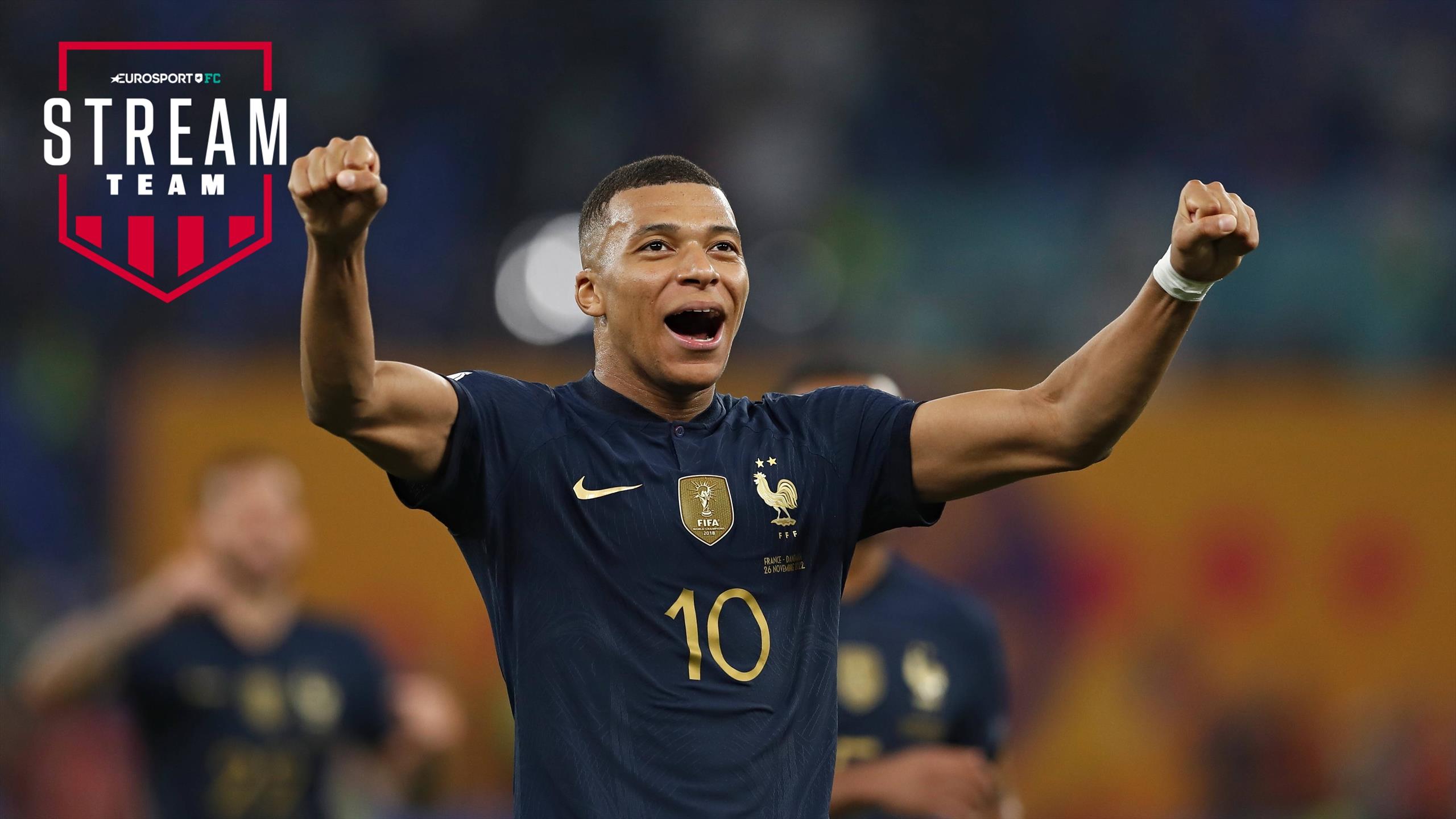 Affiche Équipe De France Coupe Du Monde 2022 – Mbappé, Griezmann, Giroud – Footpress