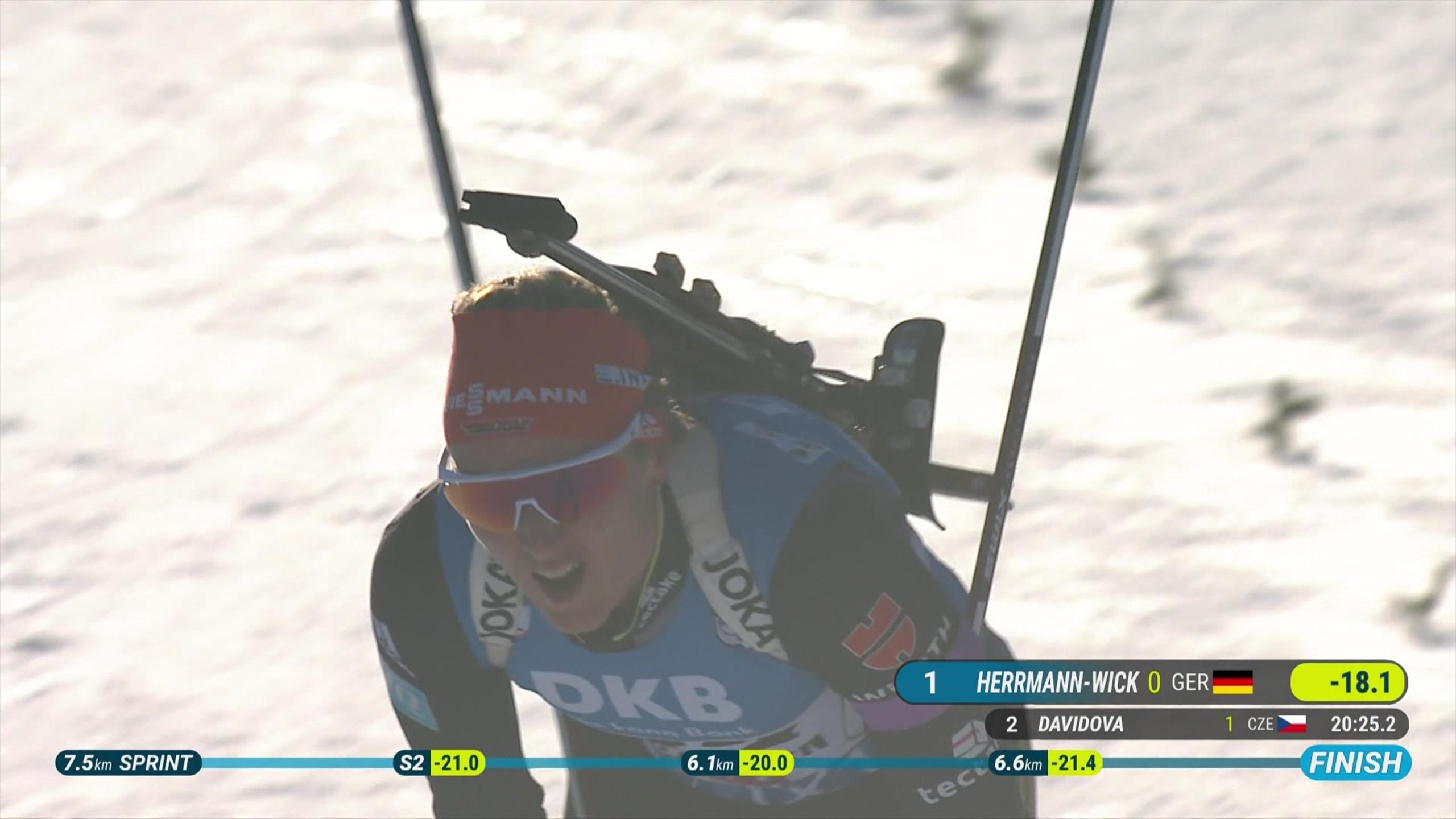 Coppa del Mondo 2022/23 Hochfilzen Herrmann sfata il tabù in Austria