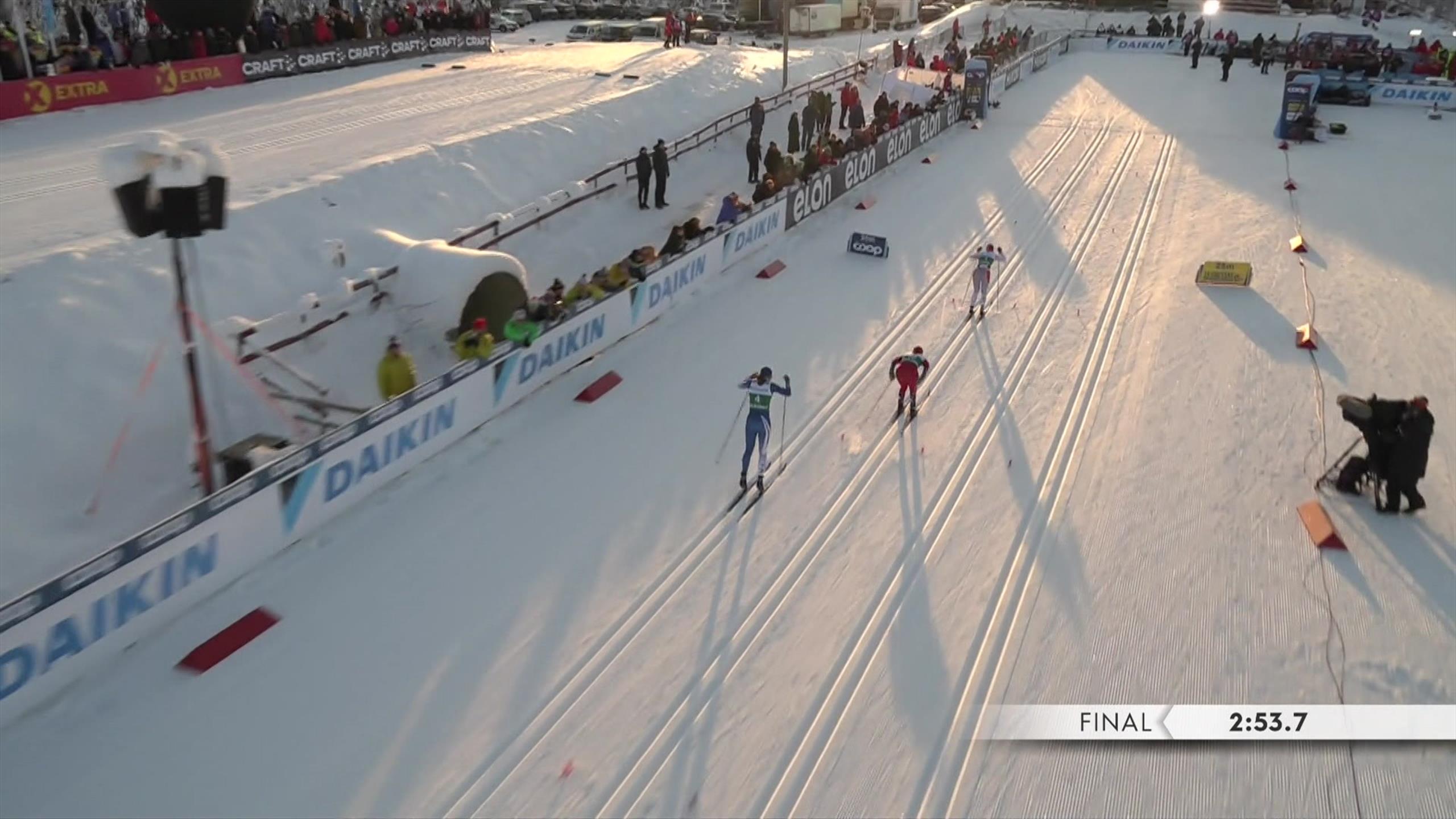 'Makes it look easy' Nadine Fahndrich wins Cross Country sprint