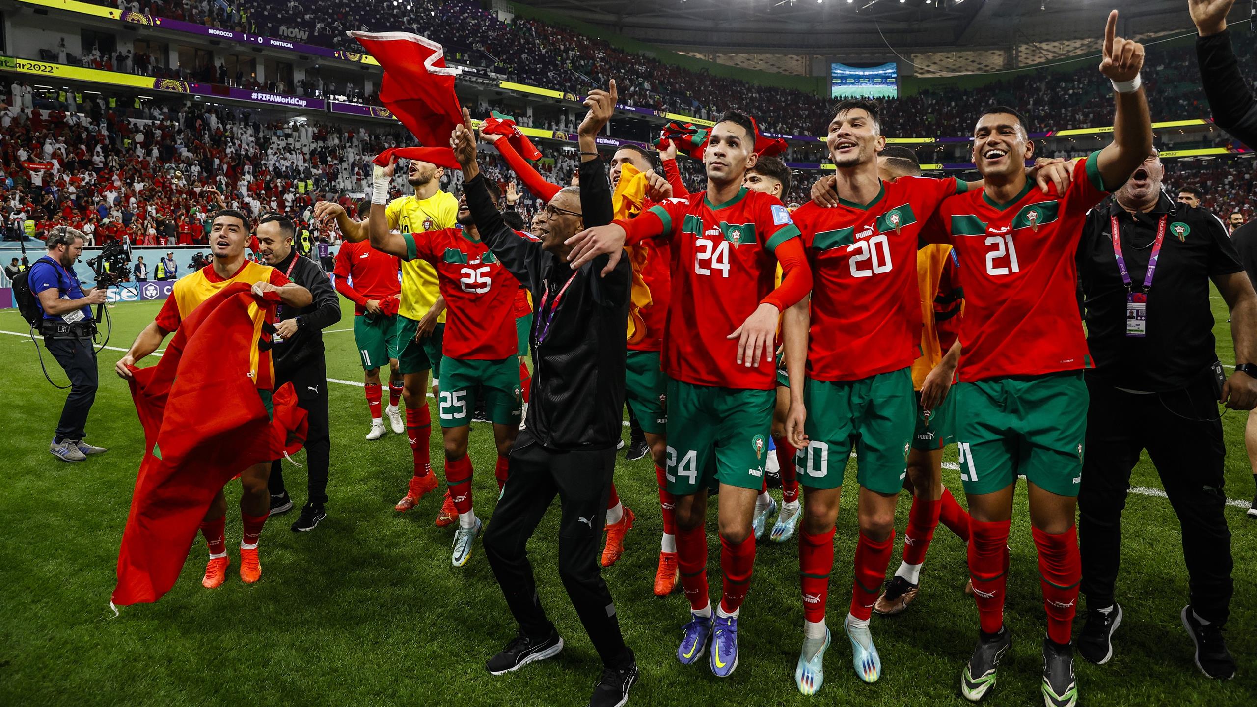  WM 2022 - Marokko erlöst einen ganzen Kontinent: "Afrika ist auf der Bildidee 