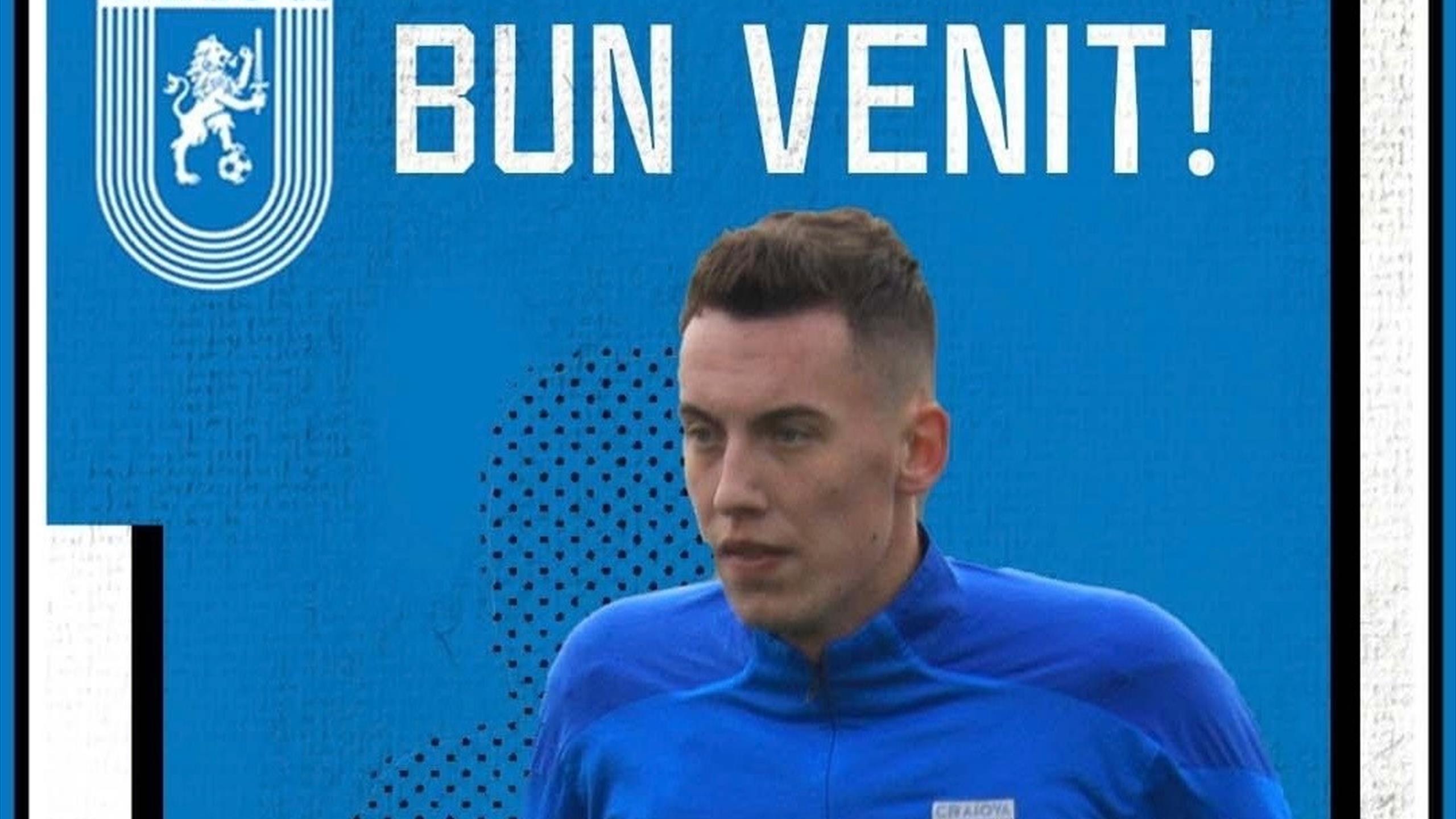 OFICIAL Alexandru Ișfan este noul jucător al Universității Craiova