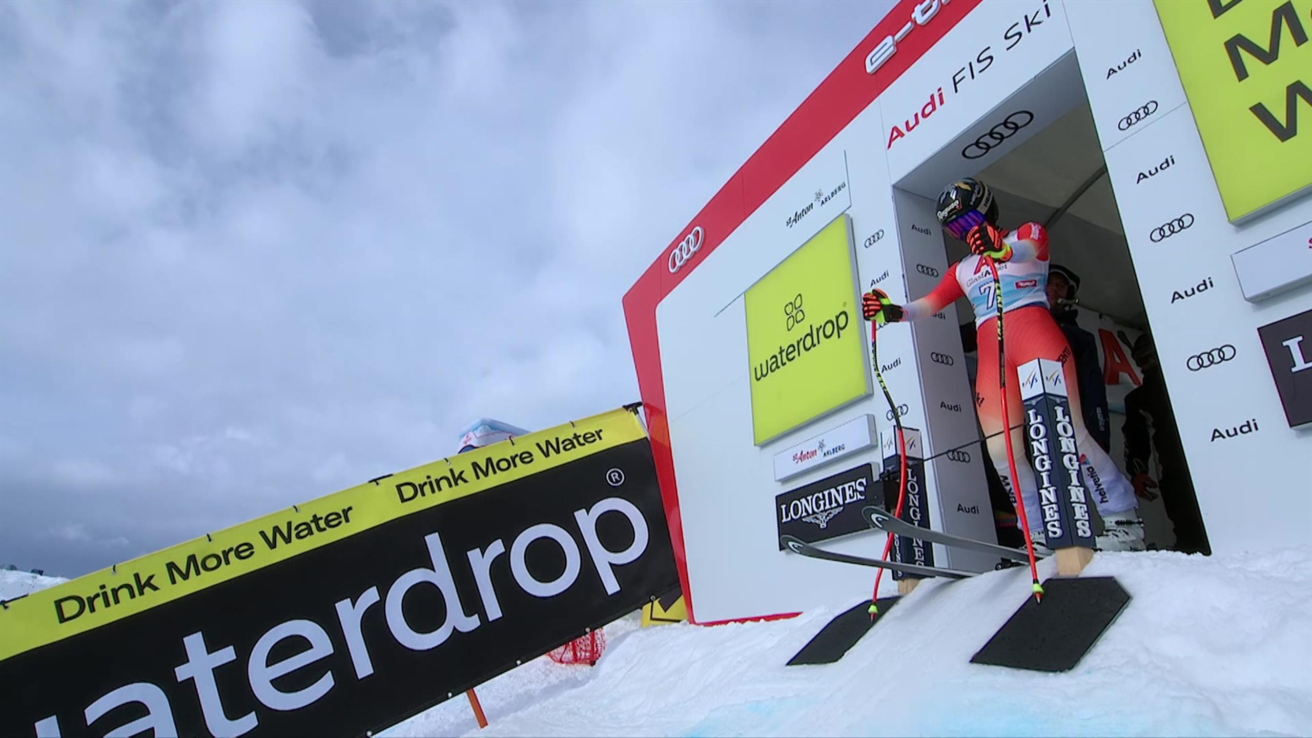 ‘Rock and roll racing’ Lara GutBehrami powers to superG success in
