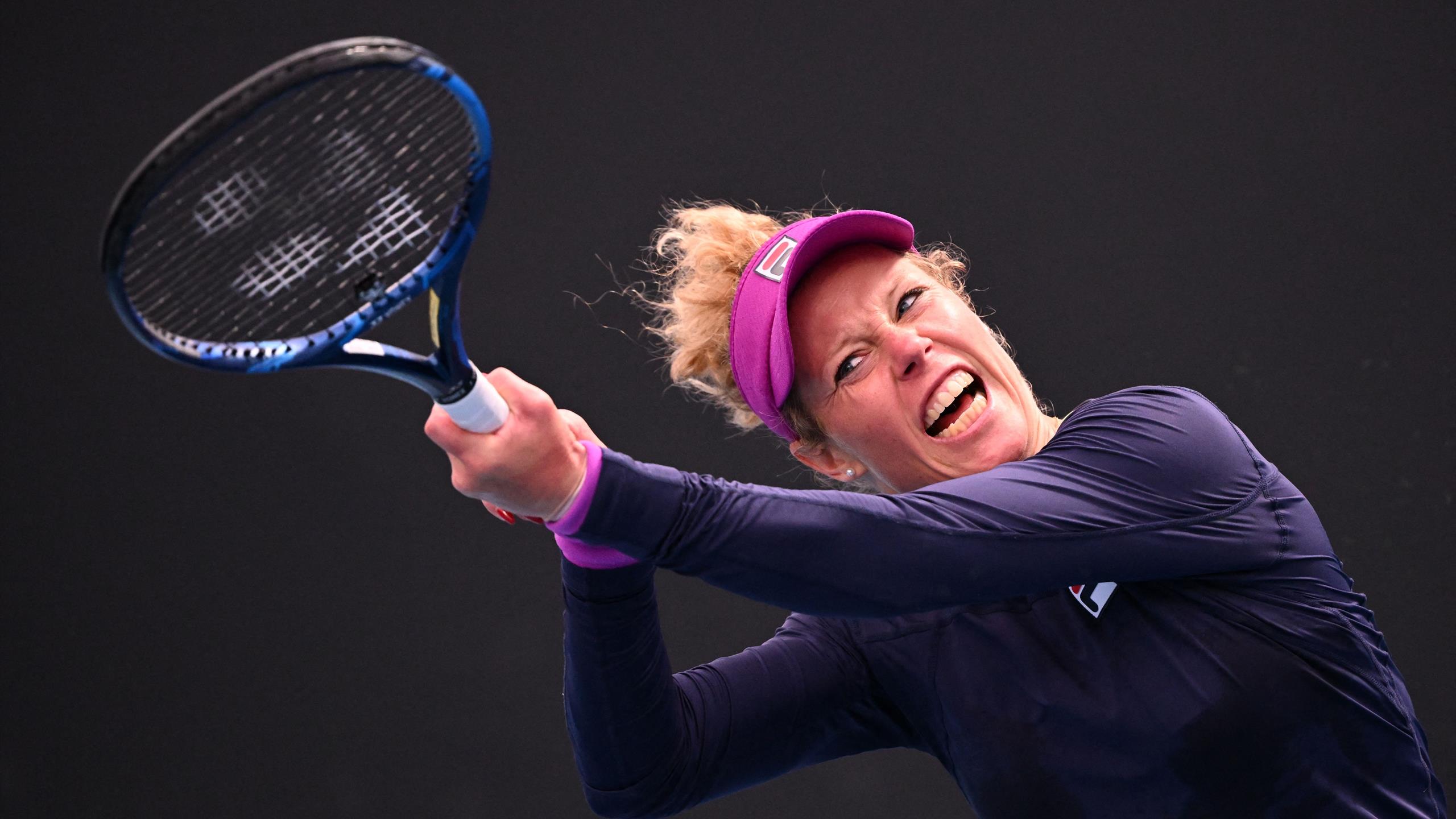 Australian Open 2023 Siegemund hält deutsche Fahne hoch Maria nach