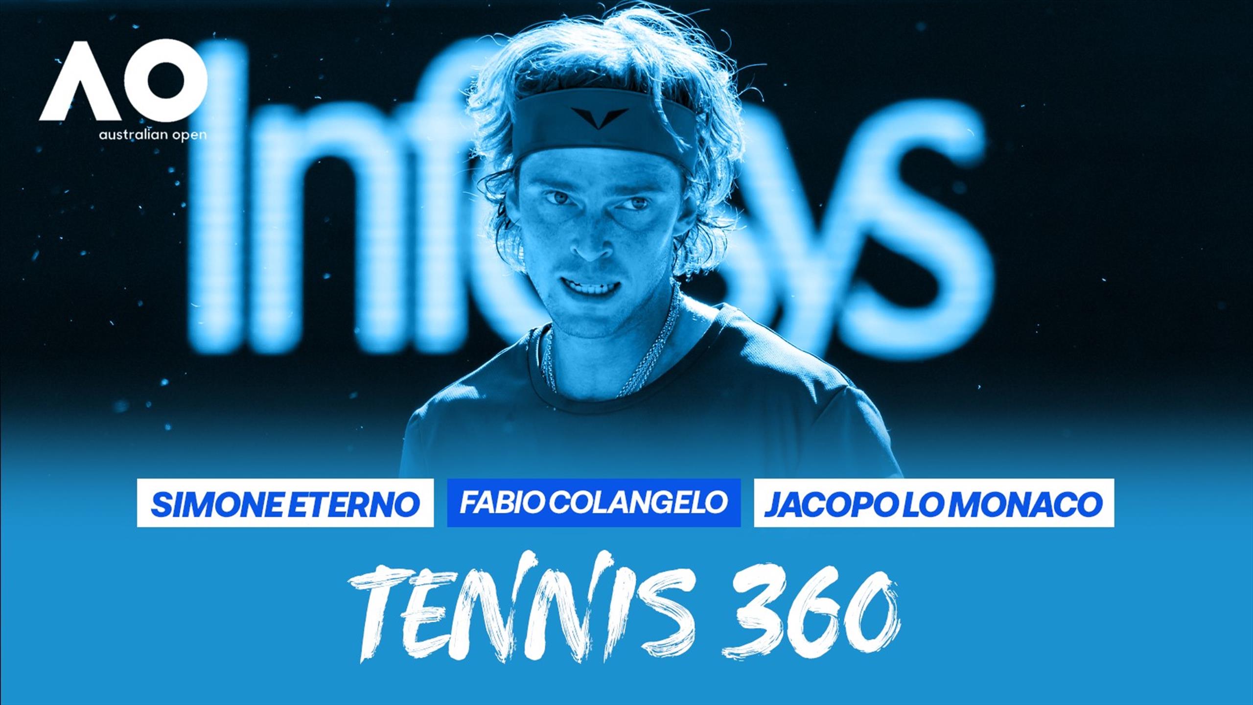 Australian Open 2023, Tennis 360, Ep. 8 Rublev che altalena, Djokovic