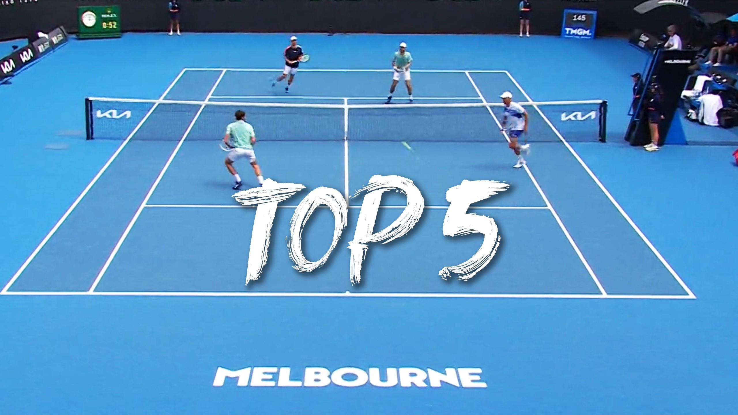 Australian Open 2023 Im Doppel geht die Post ab die Top5Punkte vom