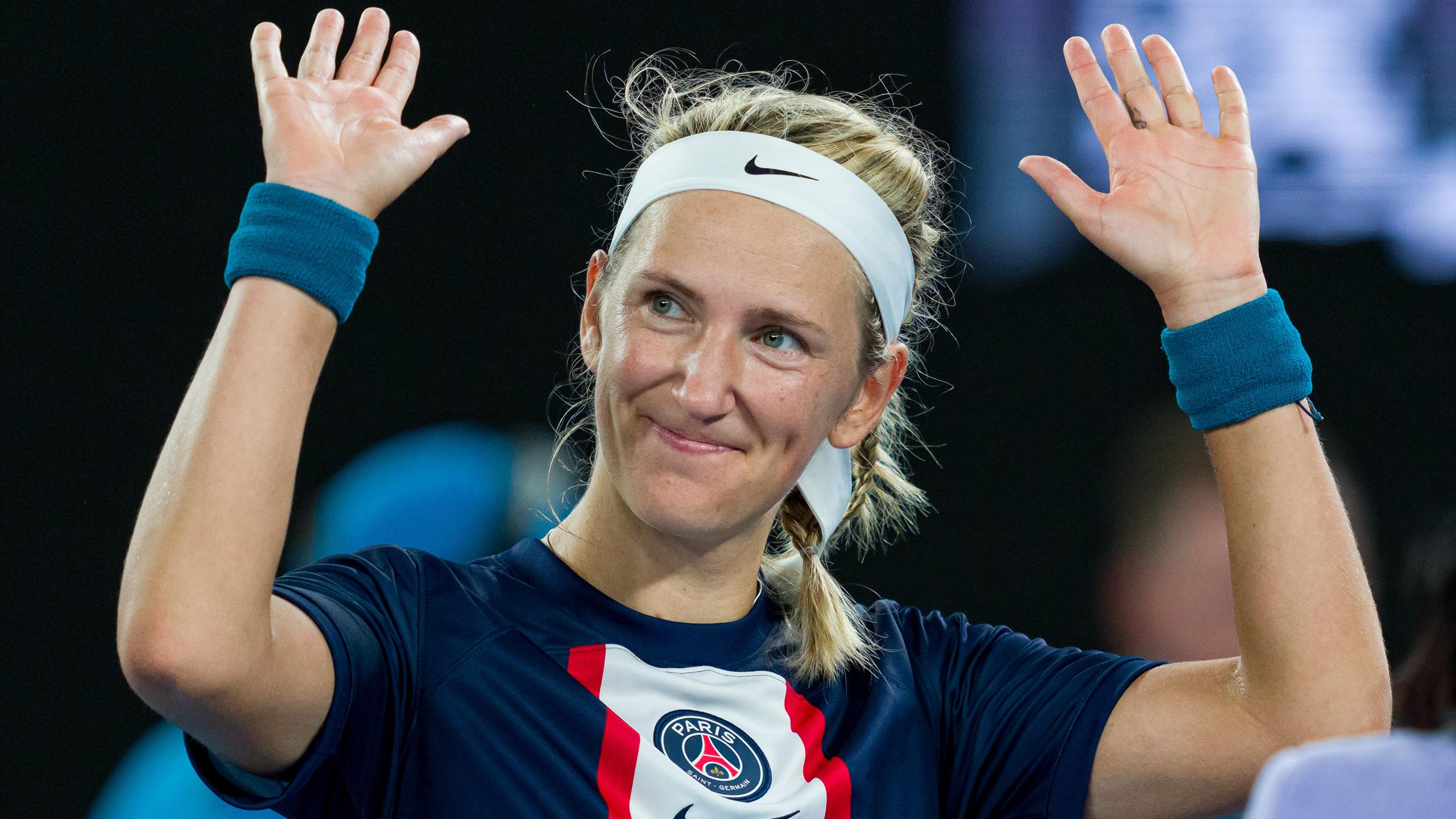 Australian Open 2023 Victoria Azarenka feiert ihre Siege in Melbourne
