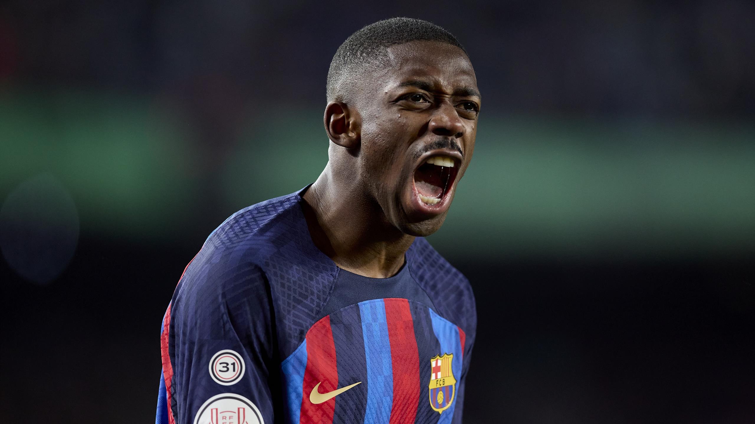 Barcelona 1-0 Real Sociedad: Ousmane Dembele strike sends Barca into ...