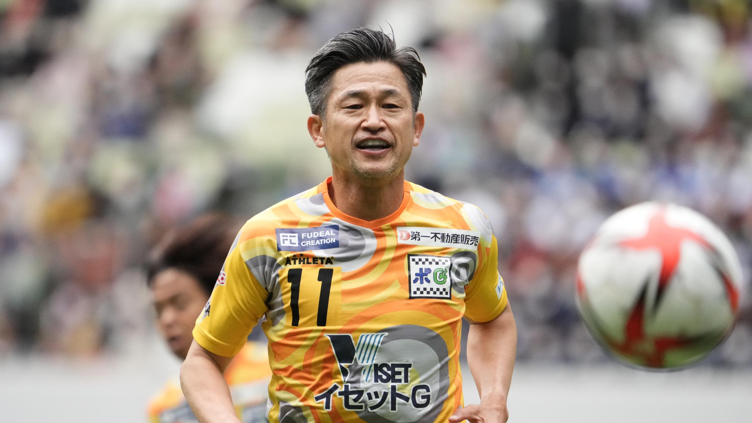 Kazuyoshi Miura wechselt mit 56 Jahren nach Portugal Ältester Profi