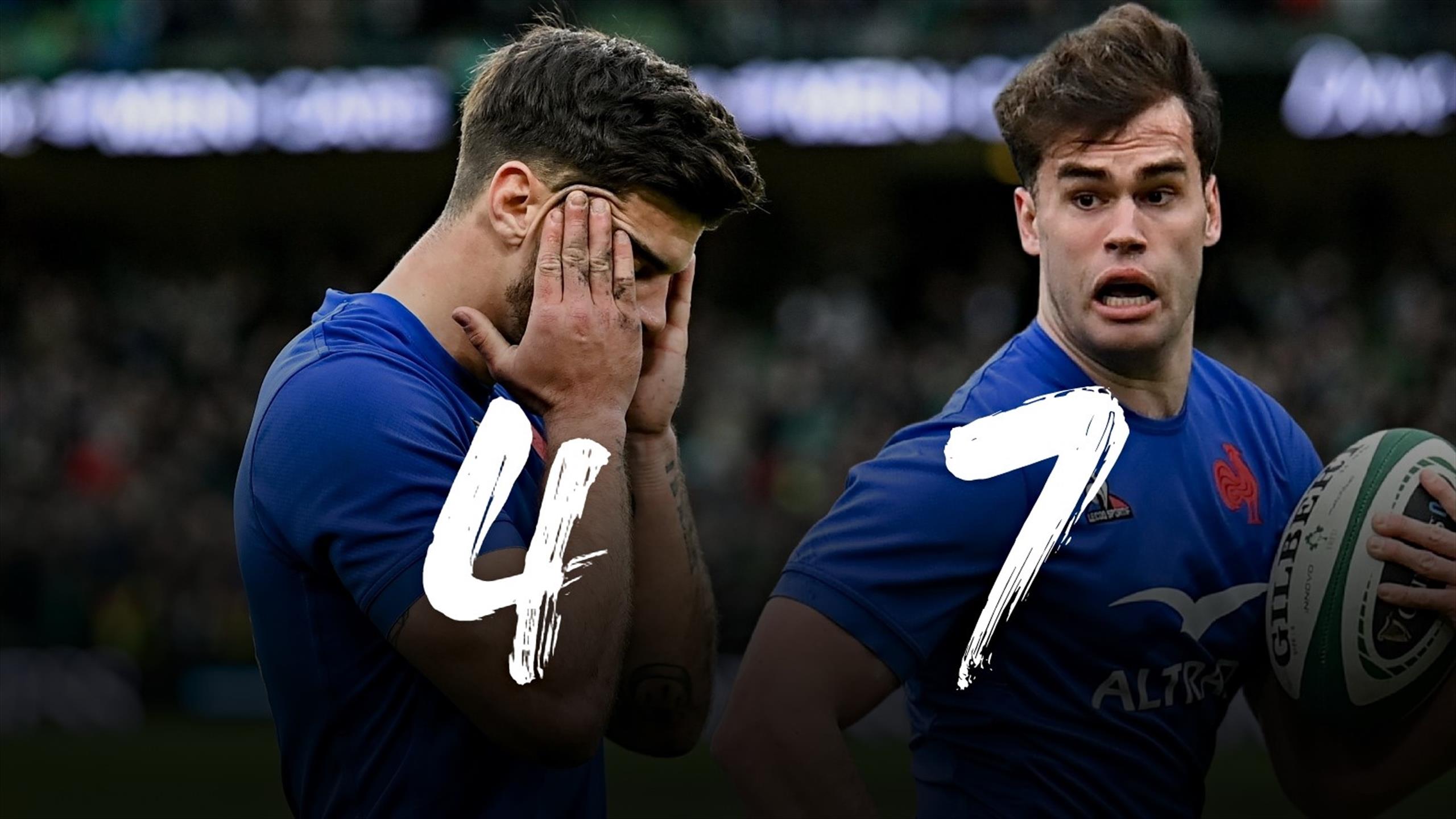 Tournoi des Six Nations | Les notes des Bleus lors de Irlande-France
