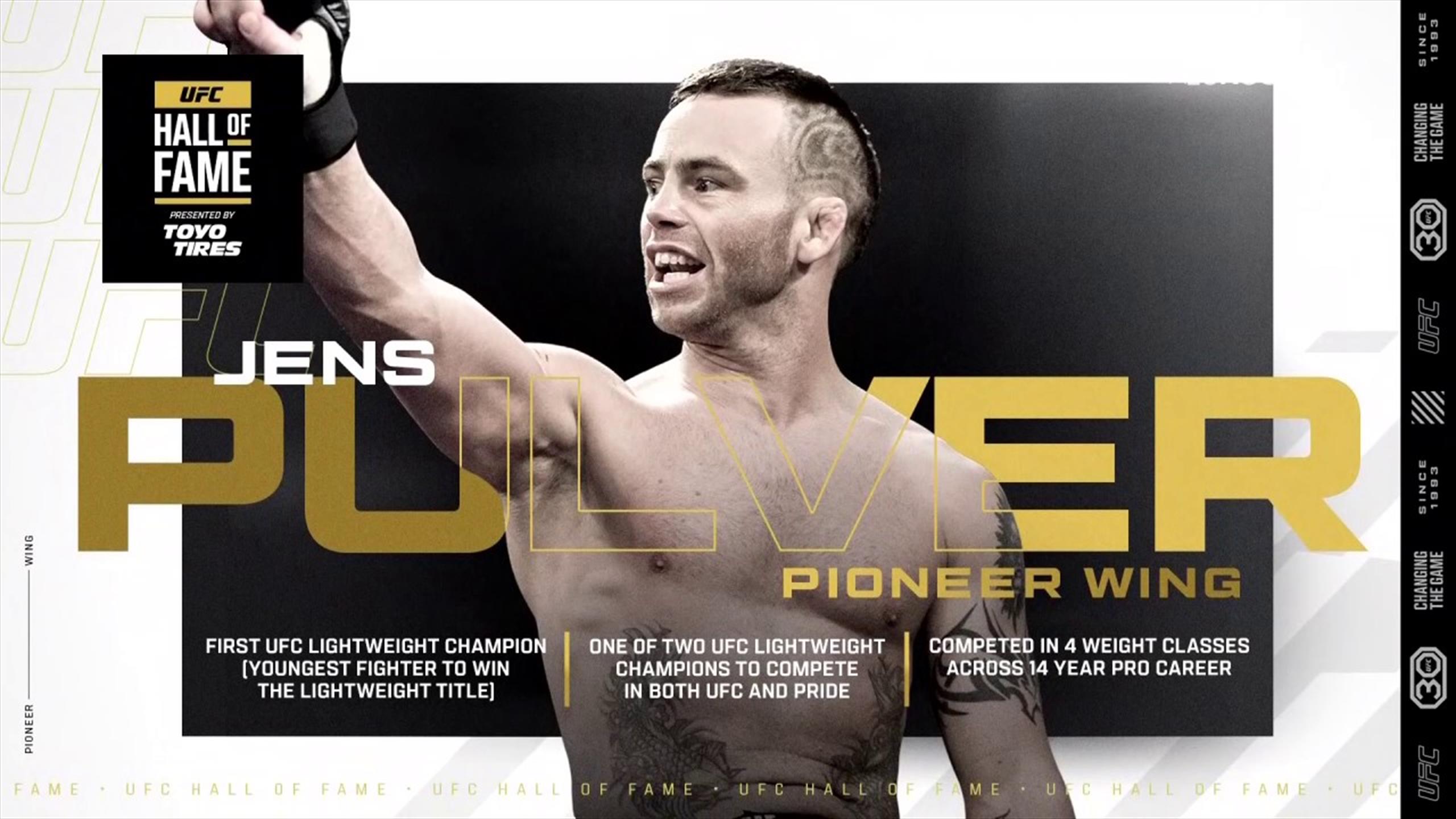UFC HOF 2023 Jens Pulver komt in de UFC Hall of Fame Mixed Martial Arts video Eurosport UFC HOF 2023 Jens Pulver komt in de UFC Hall of Fame Mixed Martial Arts video Eurosport