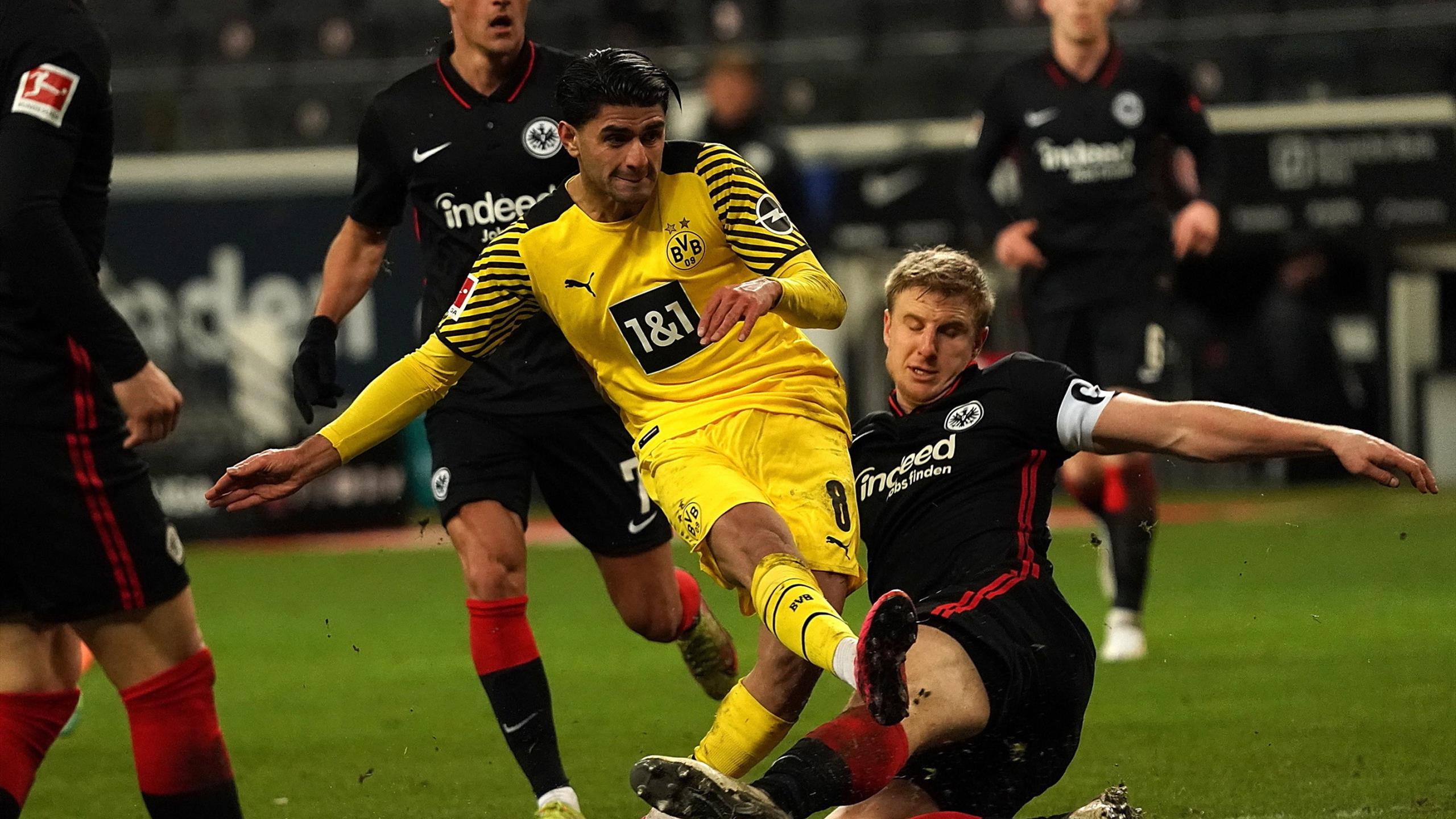Eintracht Frankfurt - Borussia Dortmund: wynik meczu i relacja