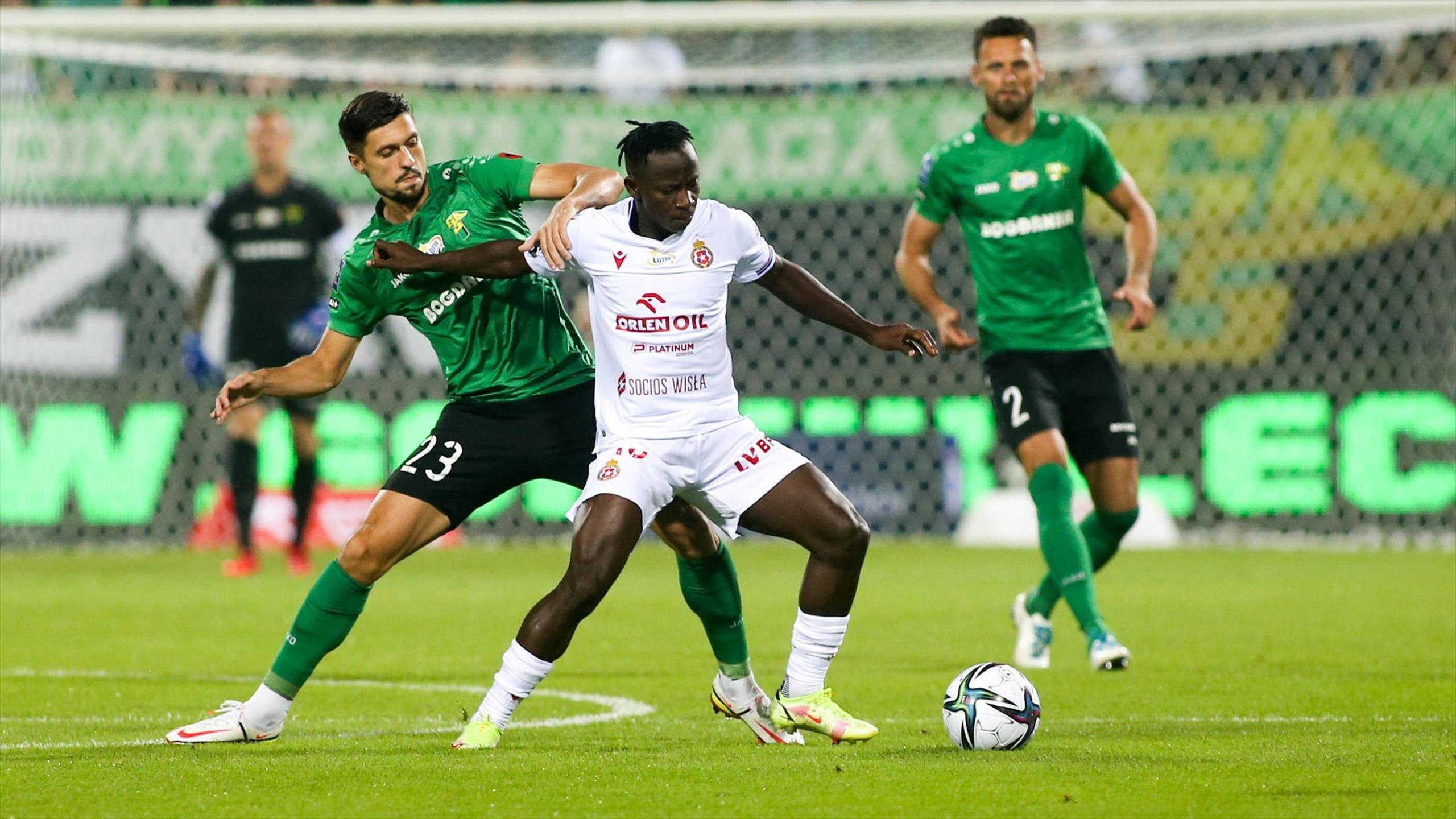 Yaw Yeboah, cudowny gol w meczu Górnik Łęczna Wisła Kraków PKO BP
