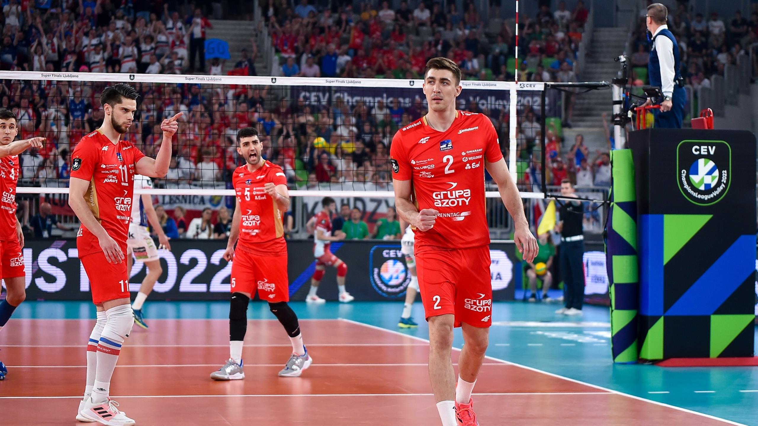 Liga Mistrzów w siatkówce mężczyzn 2021/22: Rozgrywający ZAKSY Marcin