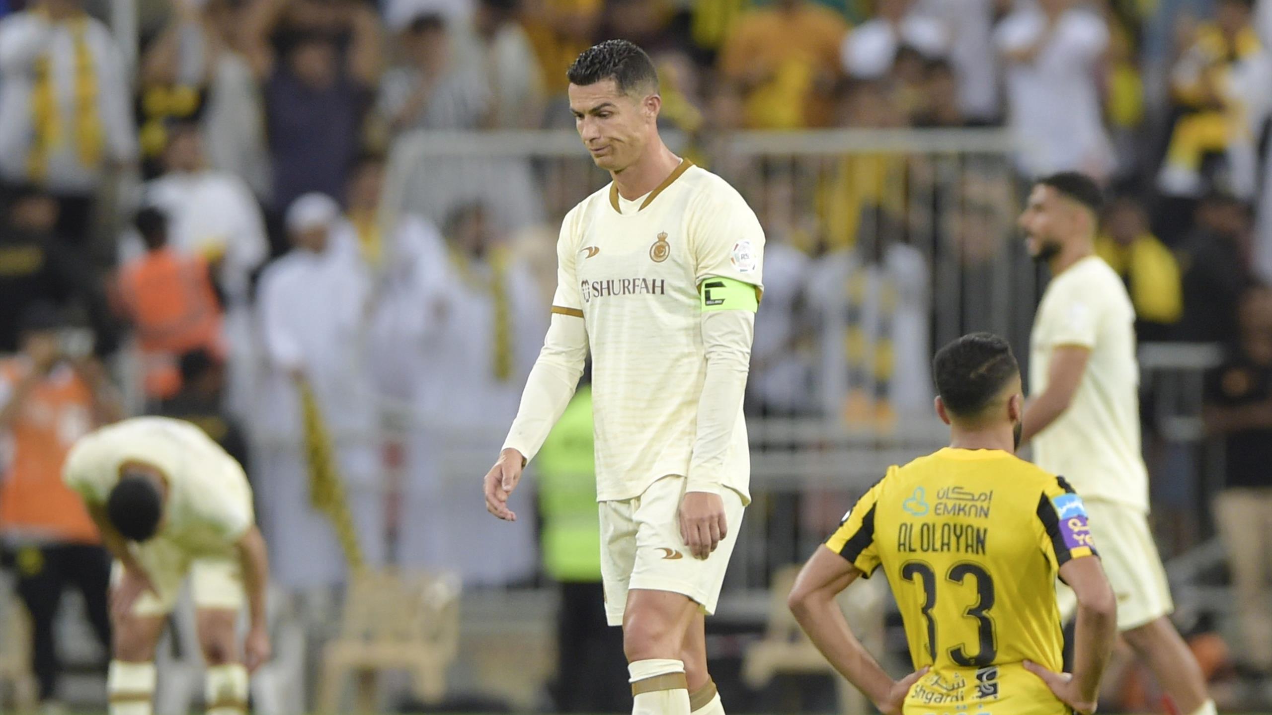 Cristiano Ronaldo nets first goal to help Al Nassr move back top of the  table