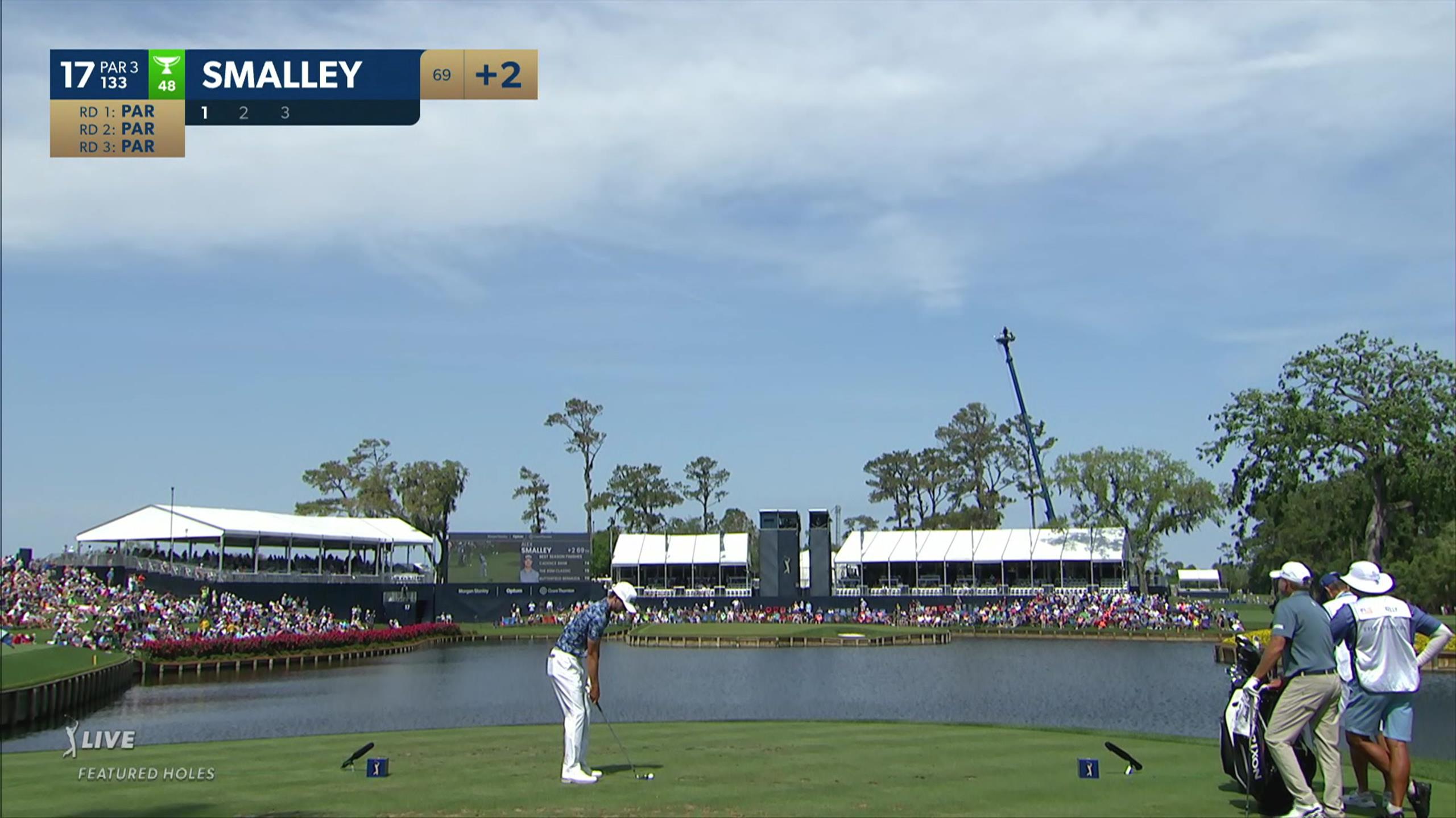 The Player Championship Tripudio per Alex Smalley primo hole in one