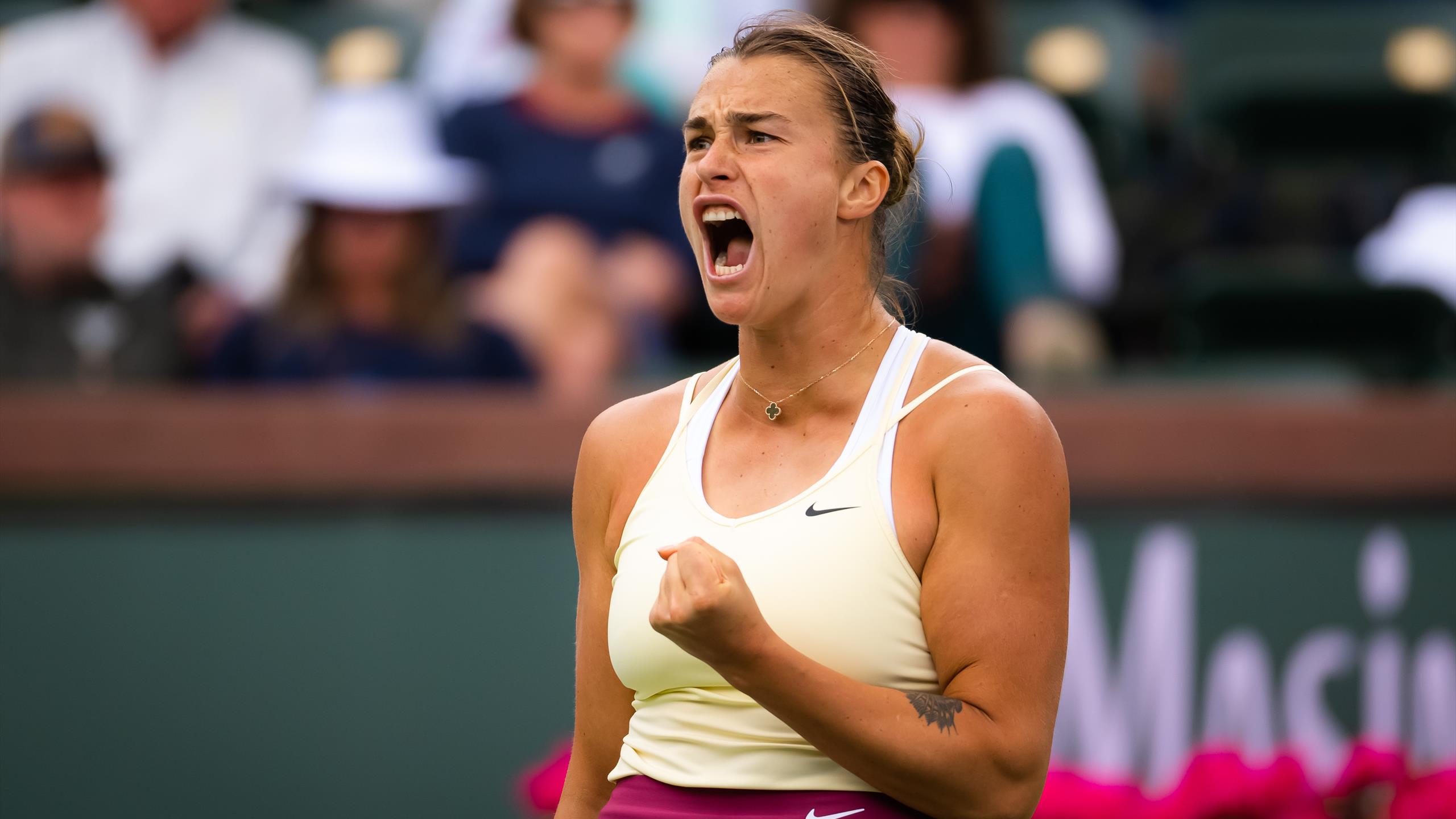 Linda Nosková - Irina Begu Live - WTA Indian Wells Tennis Scores and Highlights