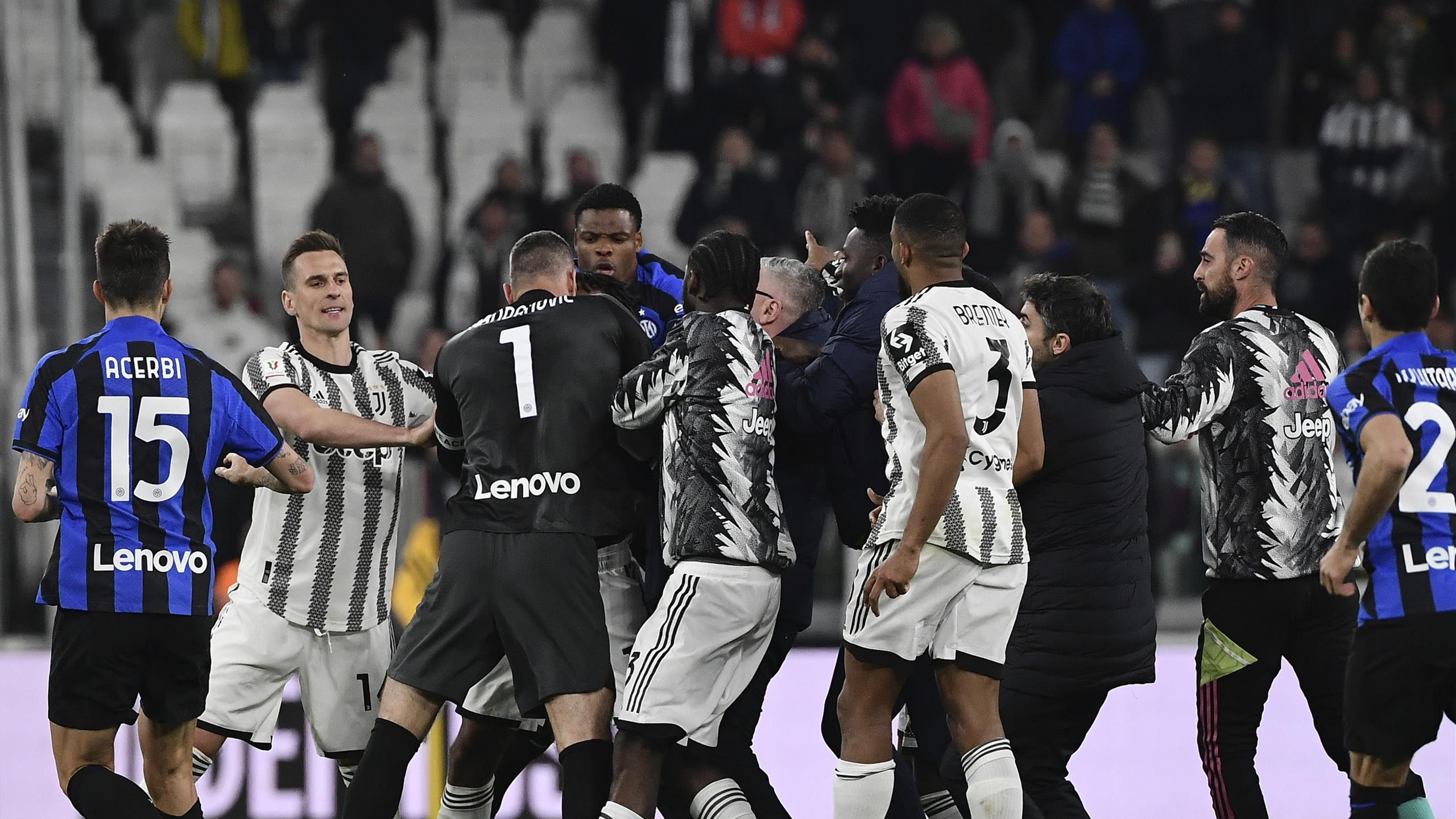 CoppaItaliaHalbfinale Remis im Derby d'Italia zwischen Juventus