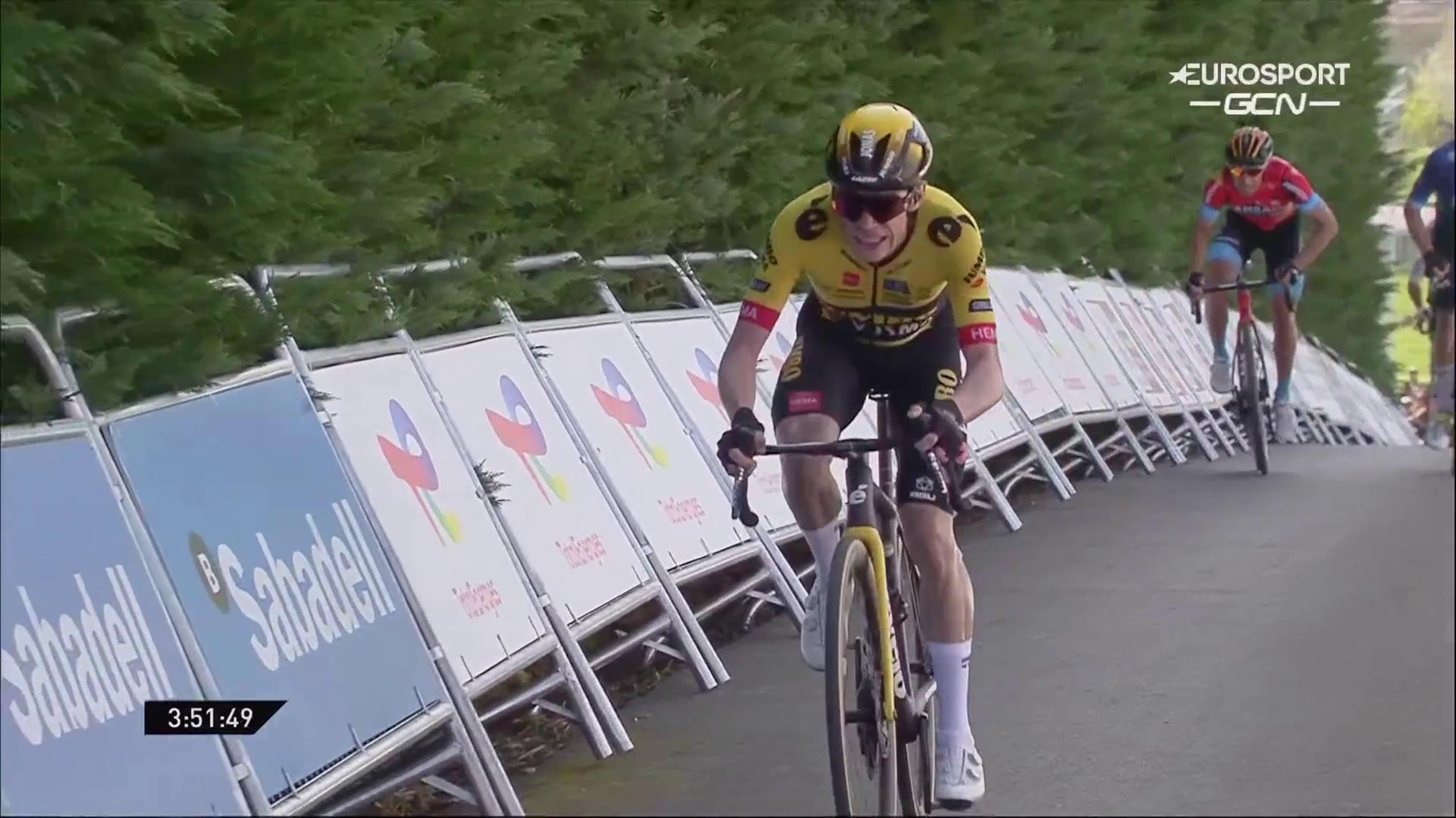 Giro dei Paesi Baschi La dura legge di Jonas Vingegaard rivivi l