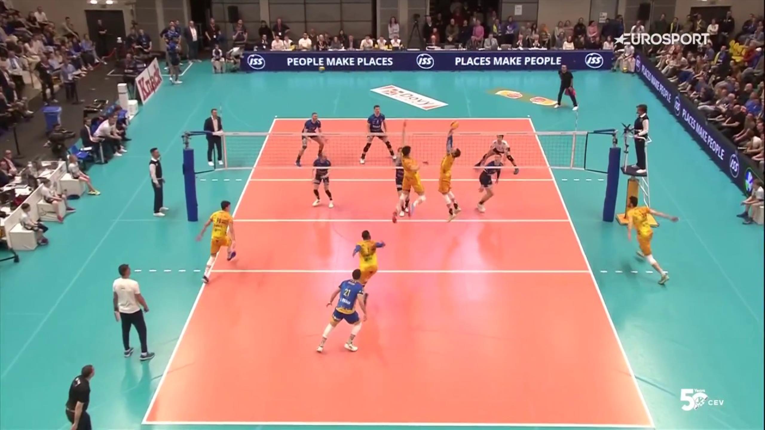 CEV Cup Bruno è magico palleggio sontuoso per Lagumdzija Pallavolo