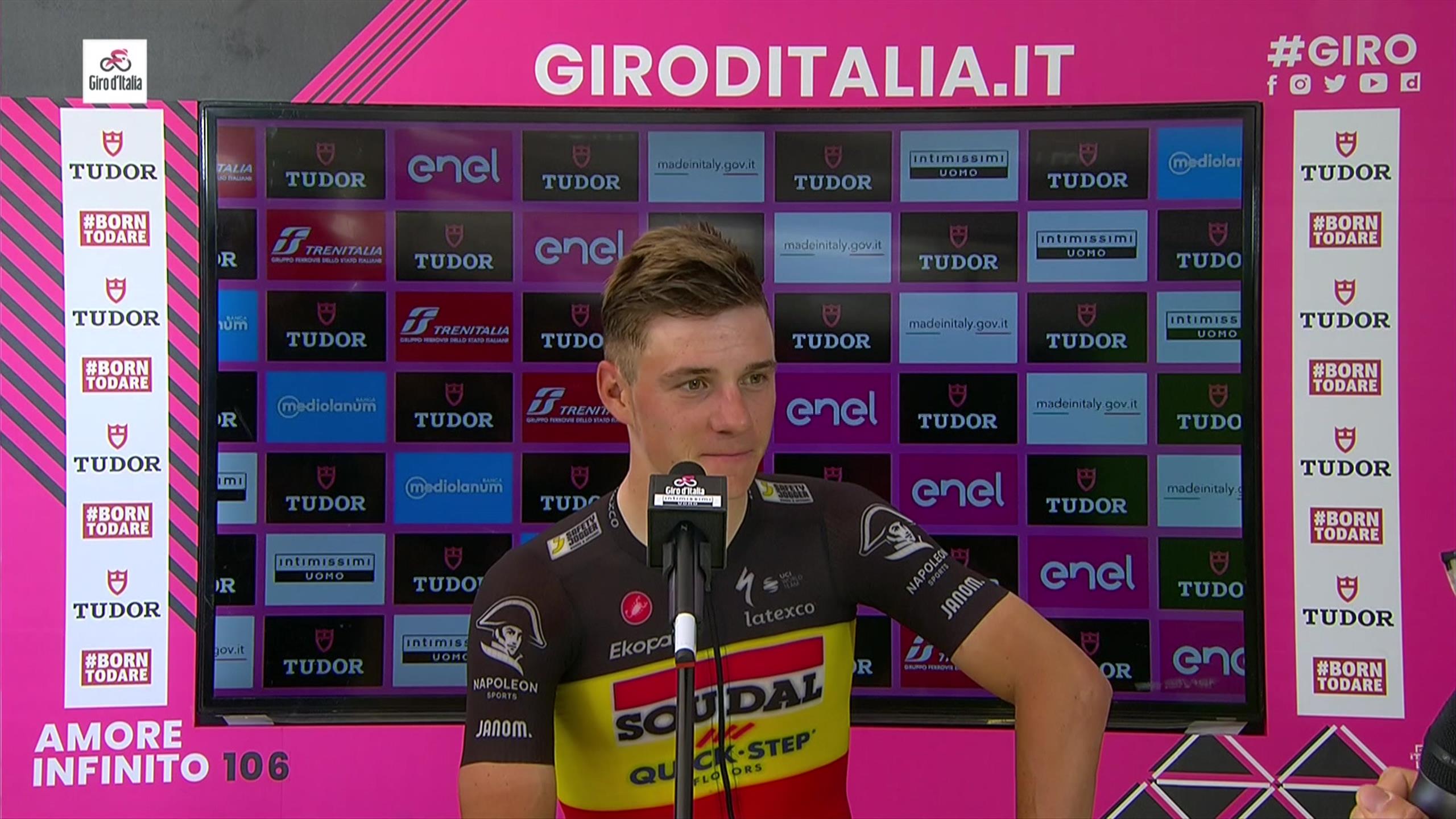 Giro d'Italia 2023 Remco Evenepoel ‘super happy’ after ‘best result