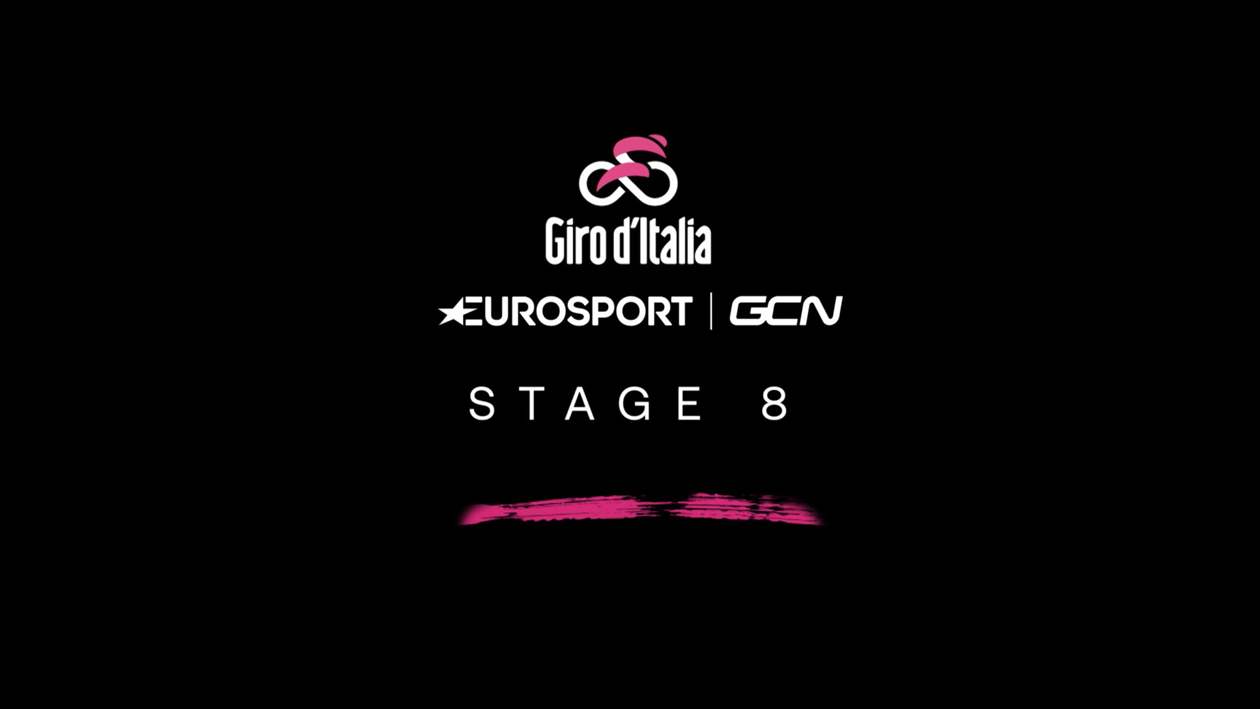 Giro d’Italia 2023 Stage 8 profile and route map Terni Fossombrone Cycling video Eurosport