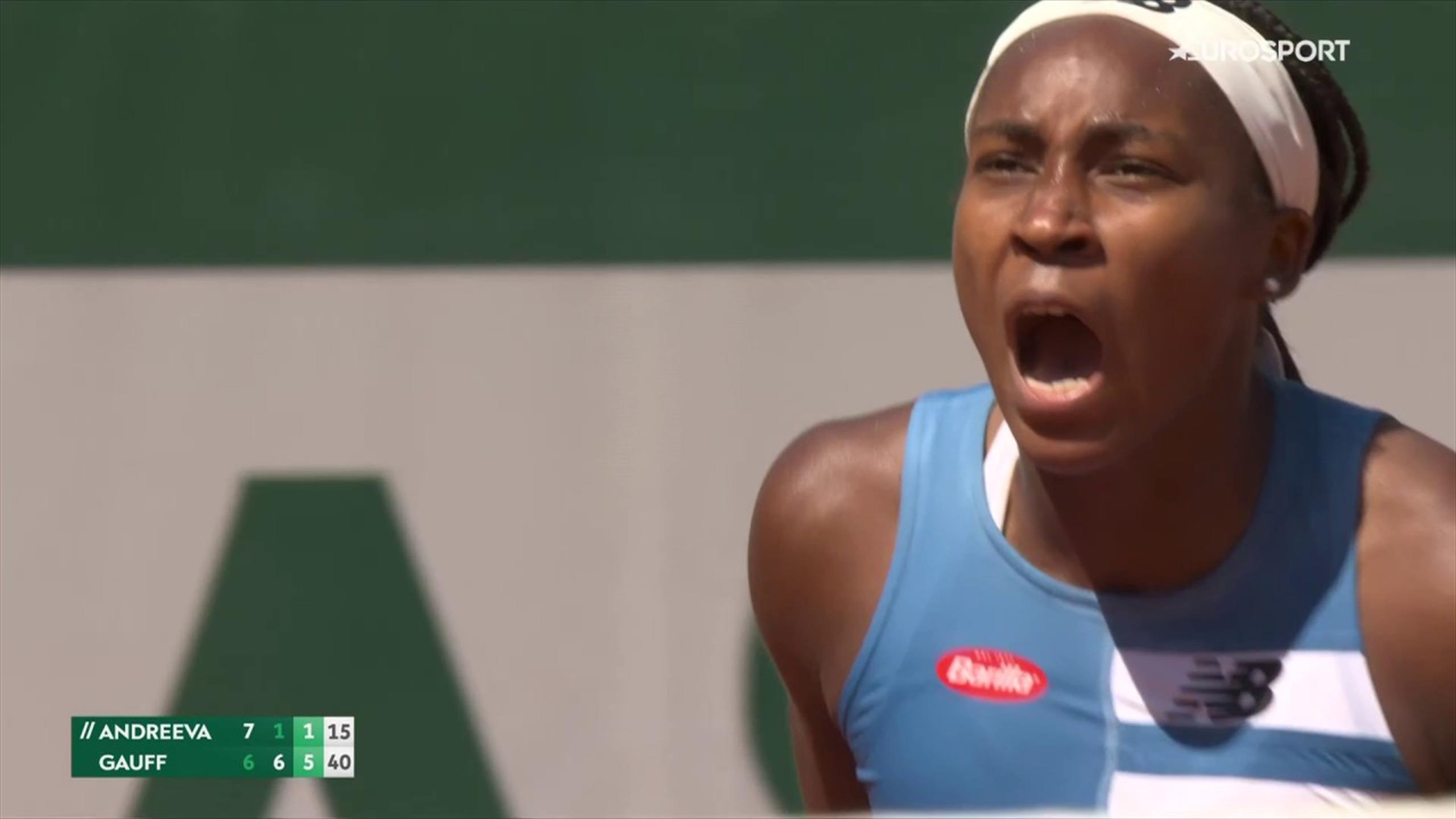French Open 2023 Coco Gauff fights back to 16yearold Mirra Andreeva Tennis video