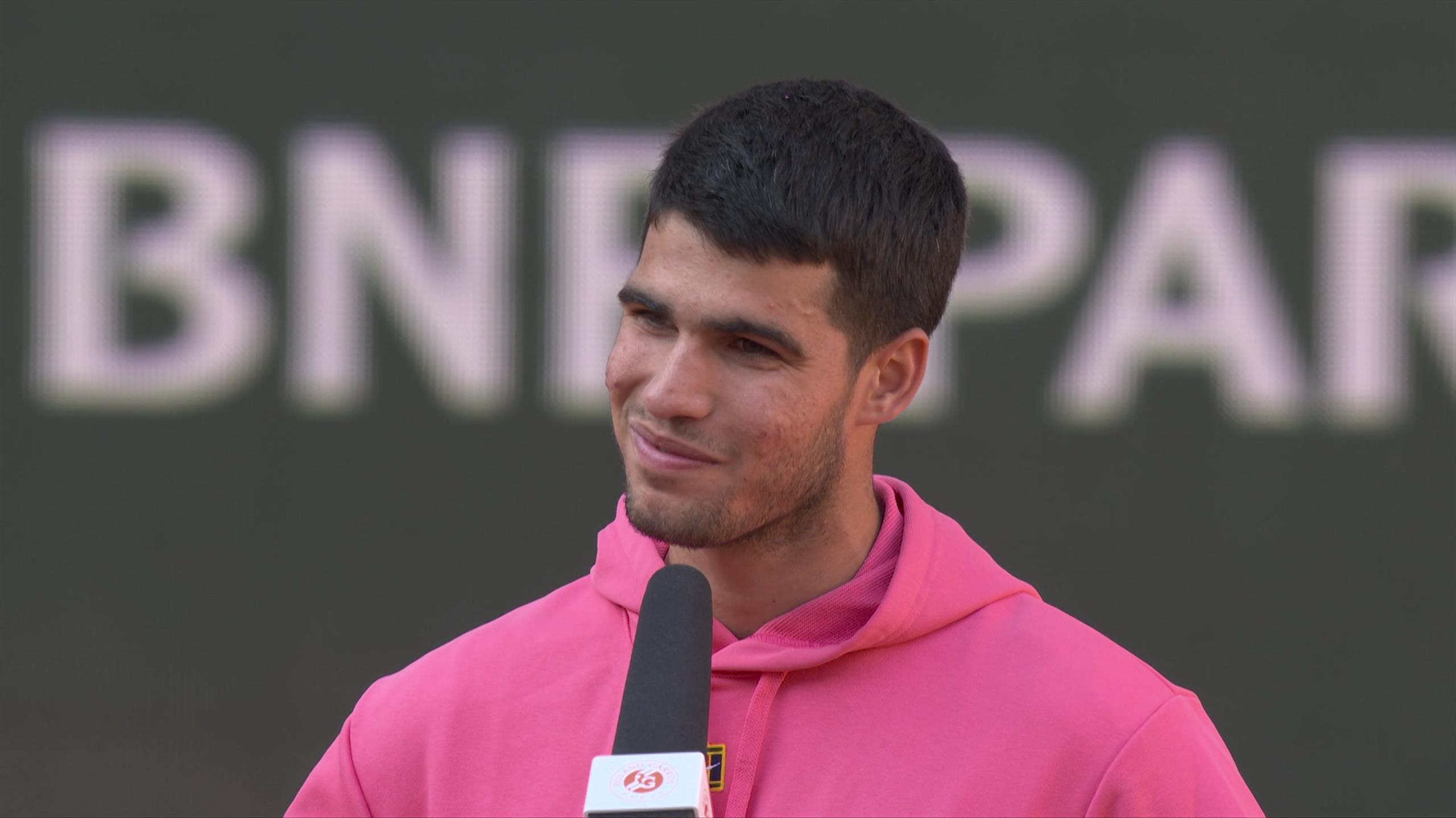 French Open Carlos Alcaraz dankt Trainer Juan Carlos Ferrero