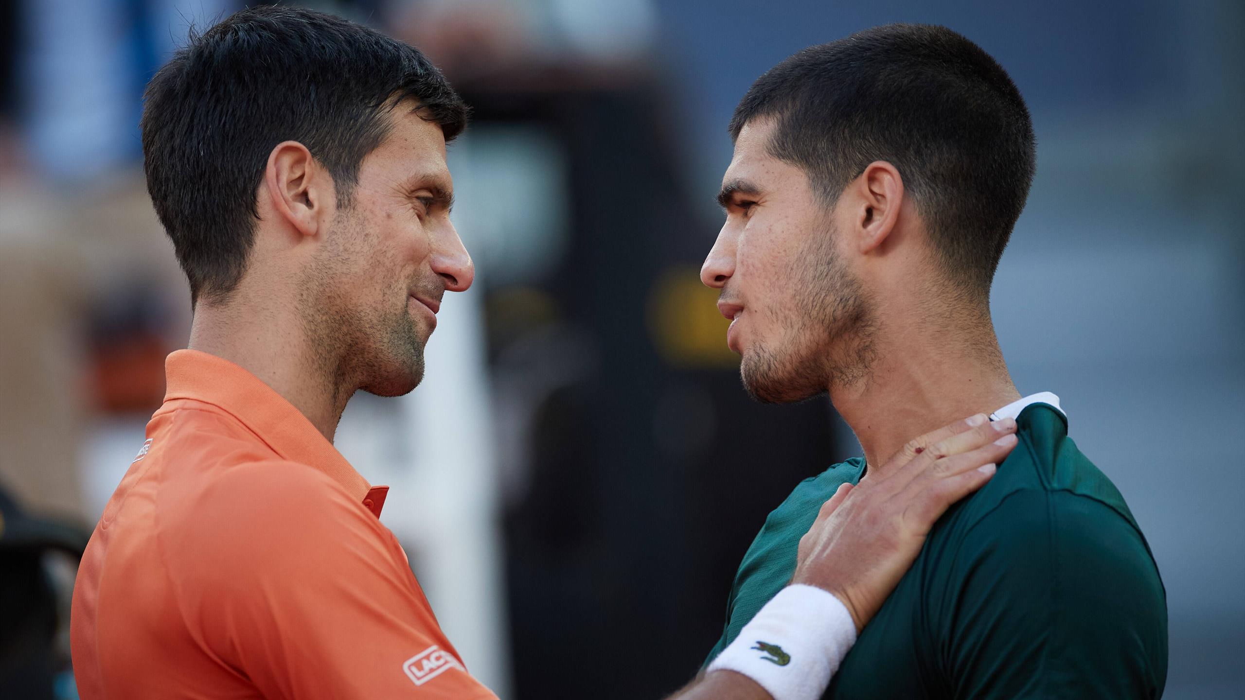 French Open Novak Djokovic and Carlos Alcaraz in the ultimate showdown