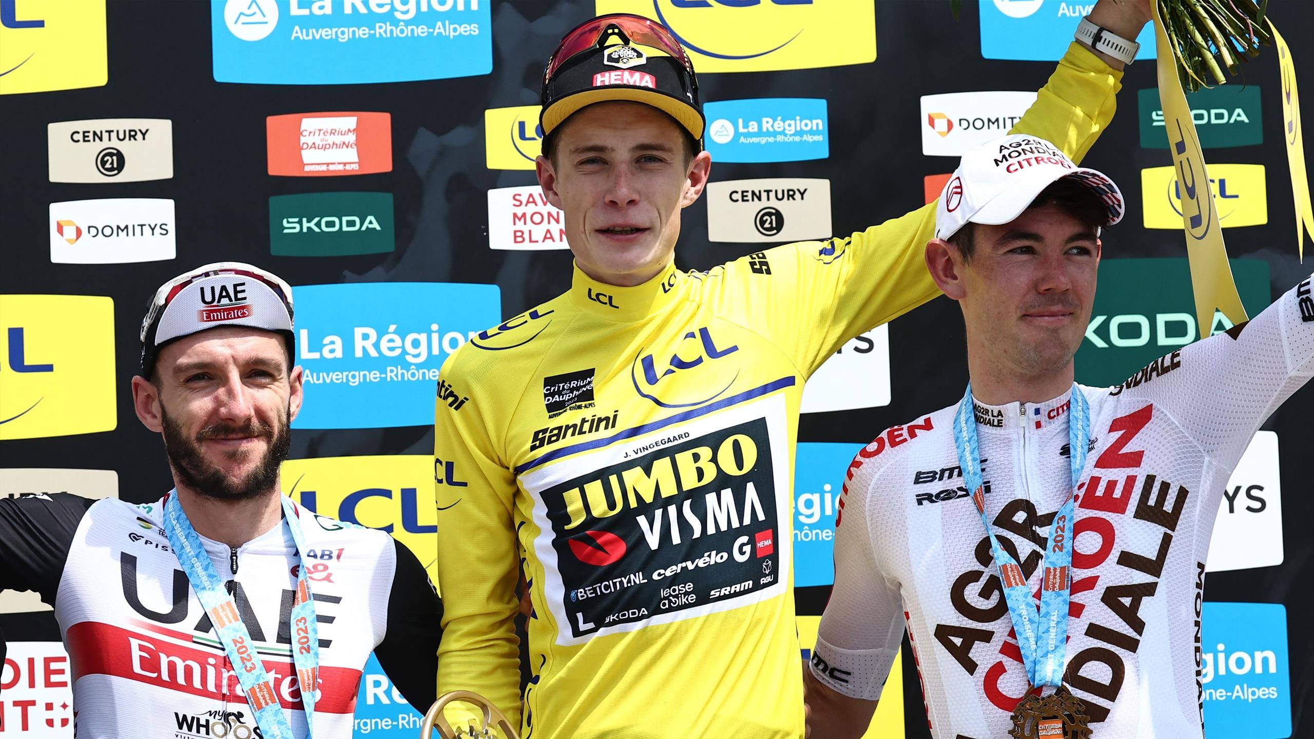 Critérium du Dauphiné 2023 Resumen 8ª etapa Vingegaard conquista y