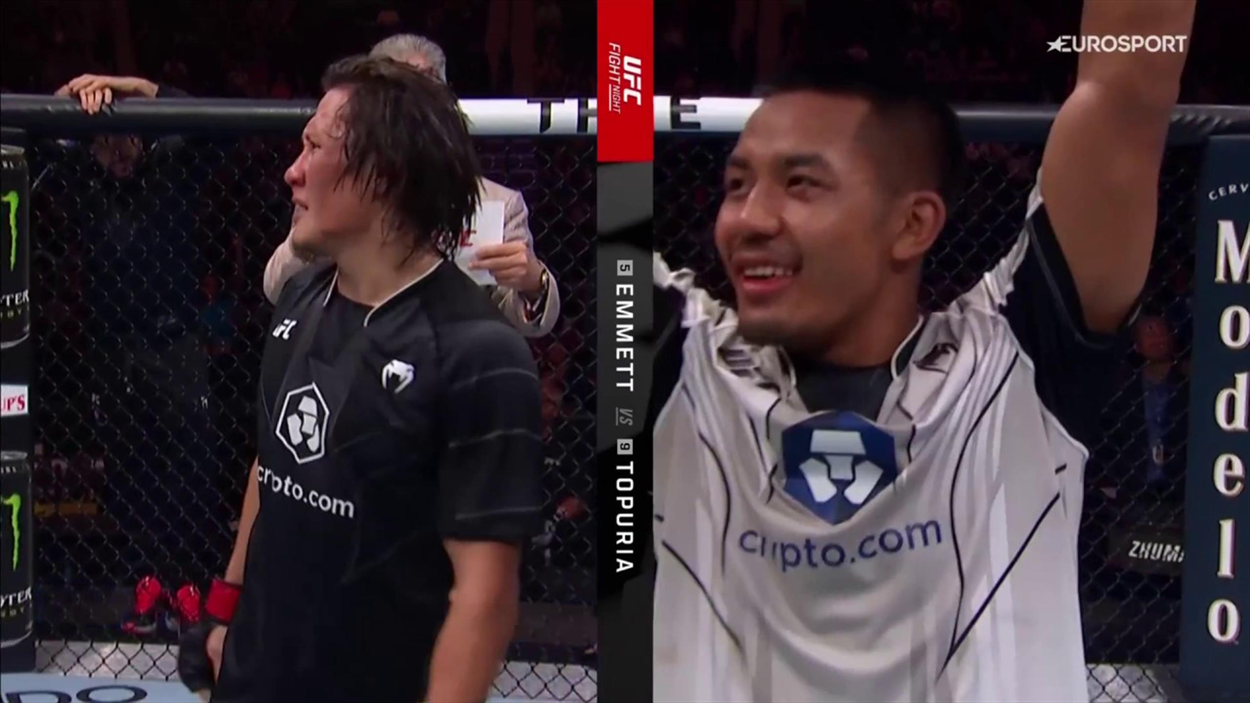 UFC Jacksonville Van pakt uitstekende overwinning tijdens debuut Mixed Martial Arts video