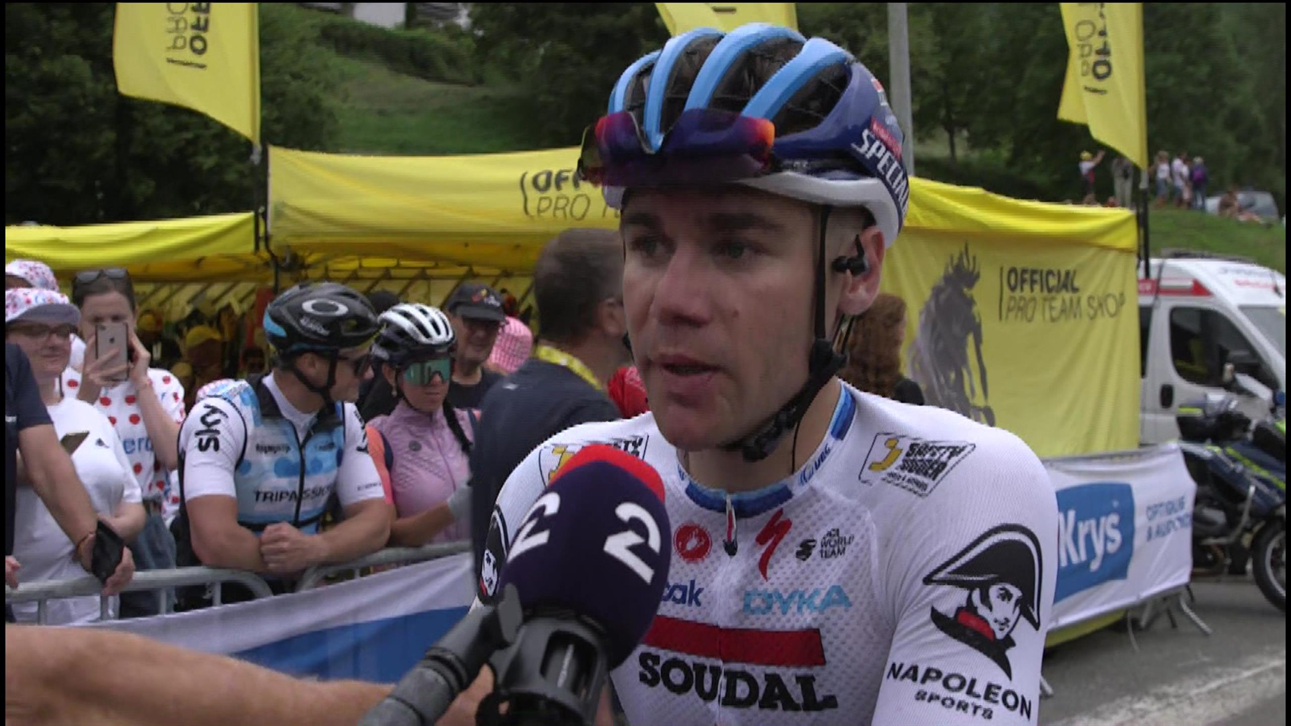 Tour de France Fabio Jakobsen opgelucht na zware dag “Had een goede