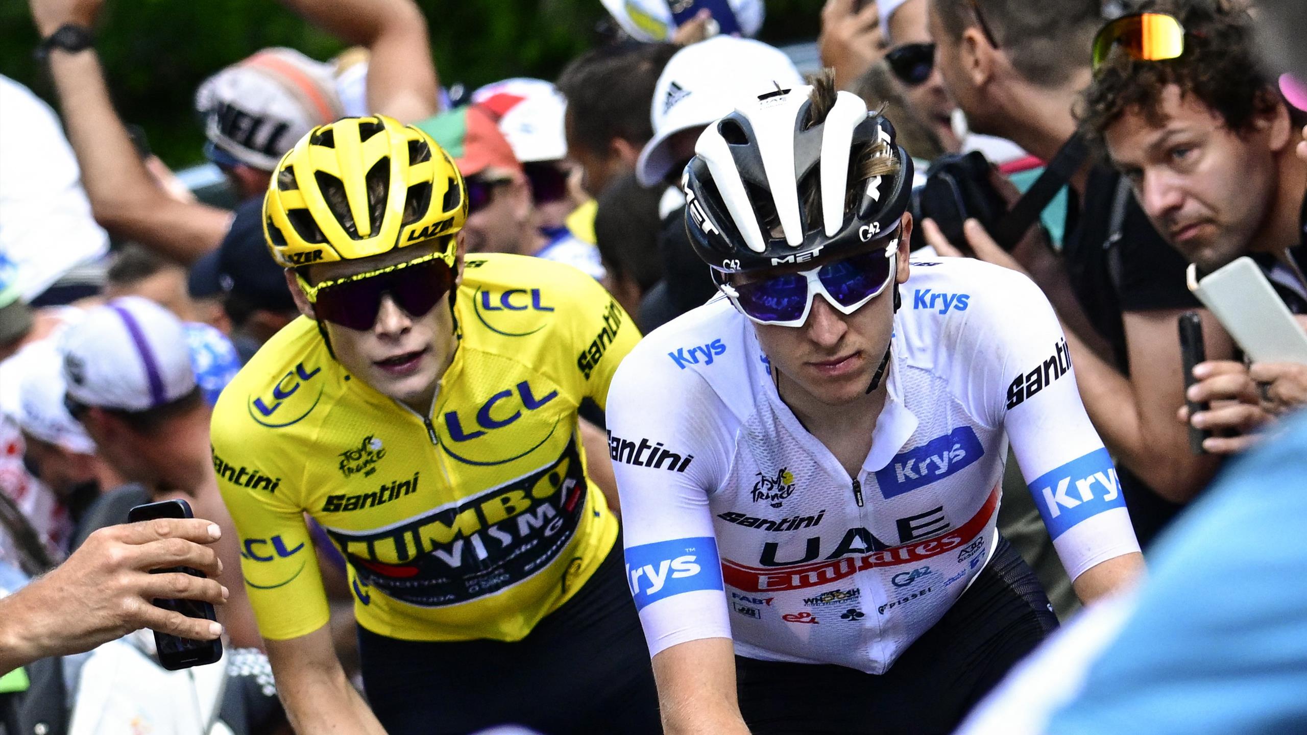 Tour de France live im Ticker 17. Etappe Showdown zwischen Pogacar