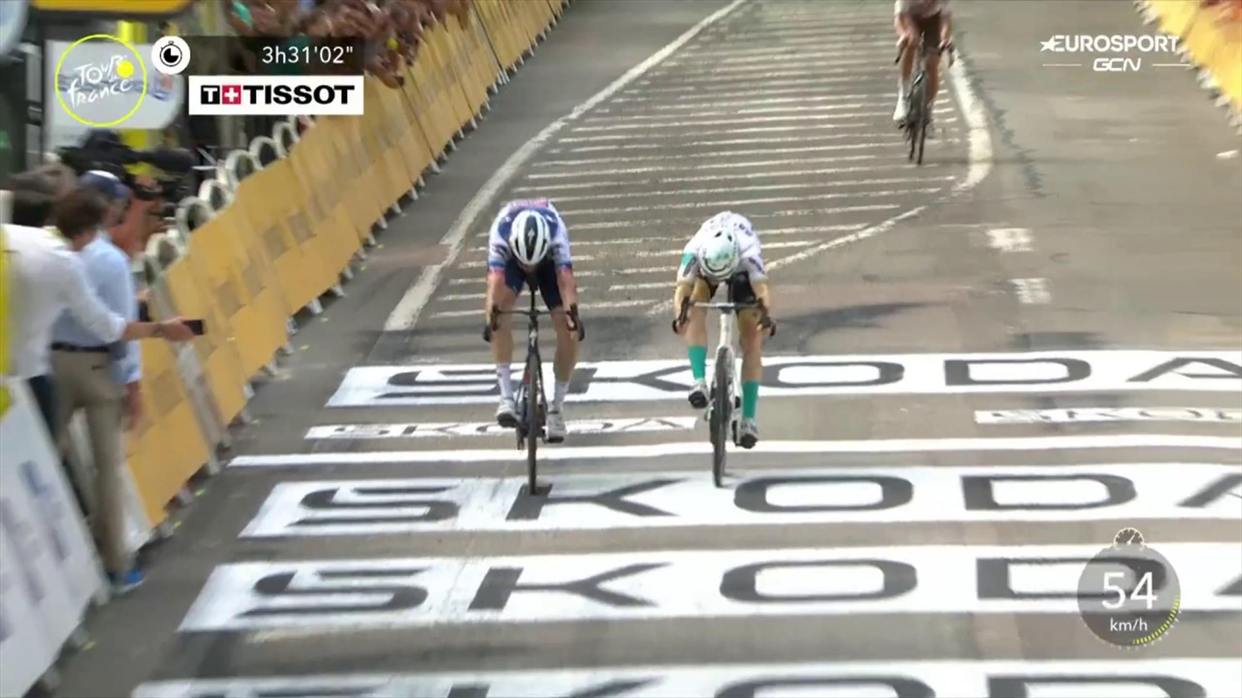 SE: Millimeterduell avgjorde intens avslutning - Sykkel video - Eurosport