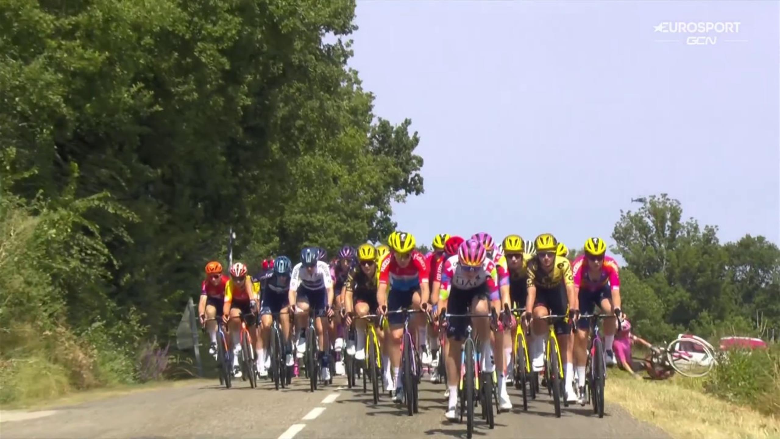 Tour de France Femmes 2023 - Continuano le cadute al Tour: Veronica