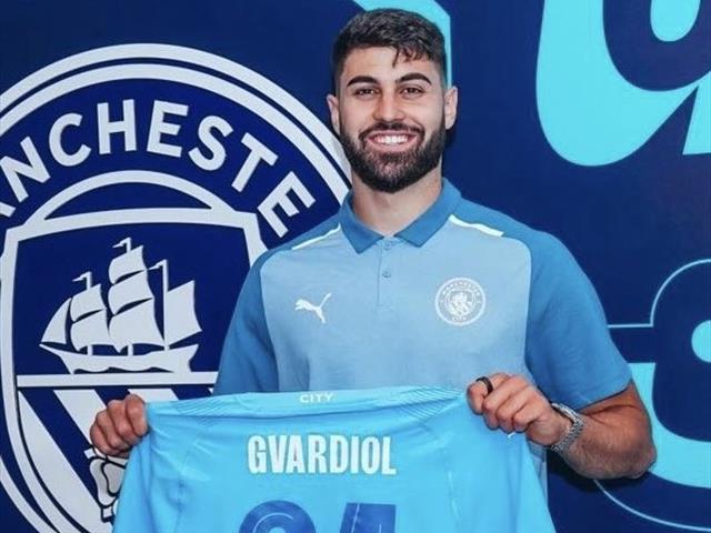 A real honour' - Josko Gvardiol joins Manchester City from RB